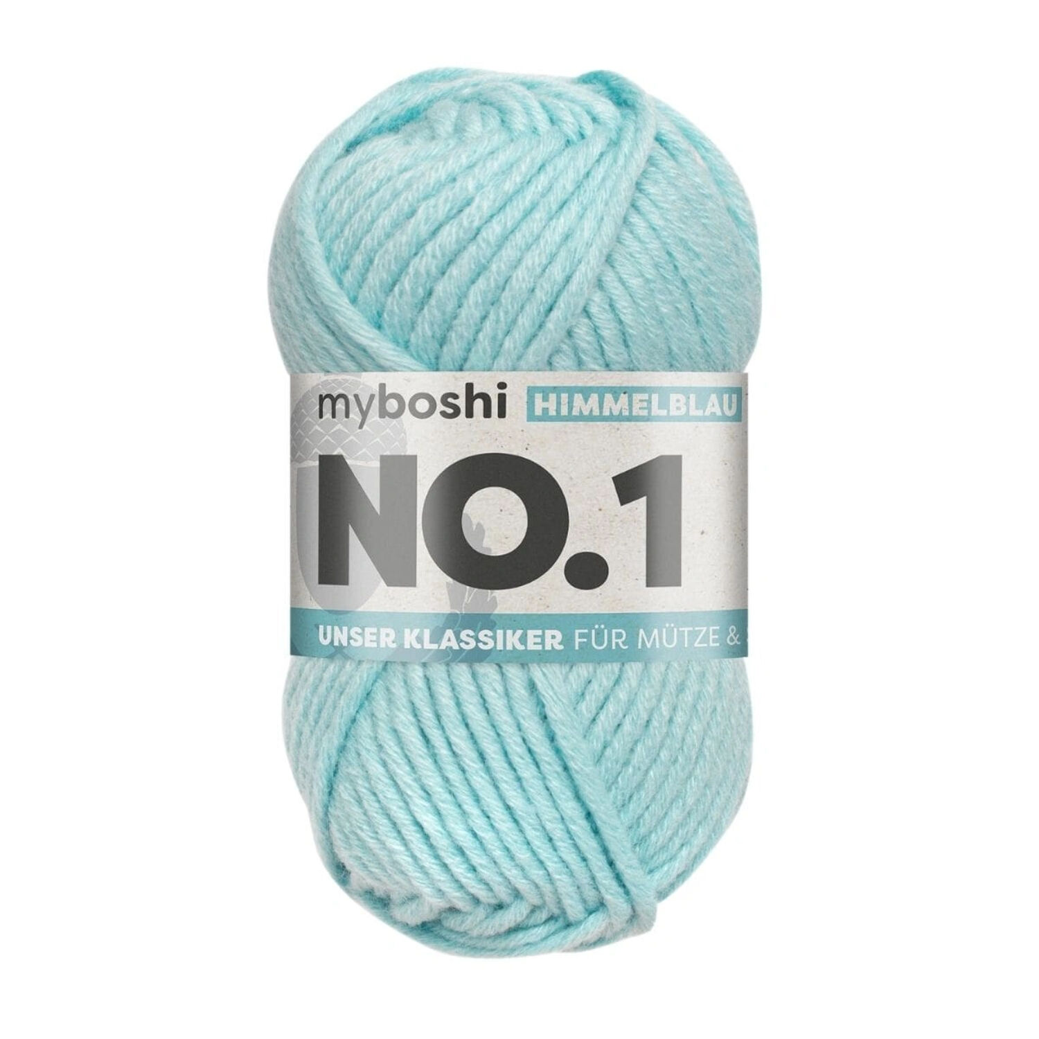 myboshi No. 1 Strick- und H�kelgarn, 50g, Himmelblau