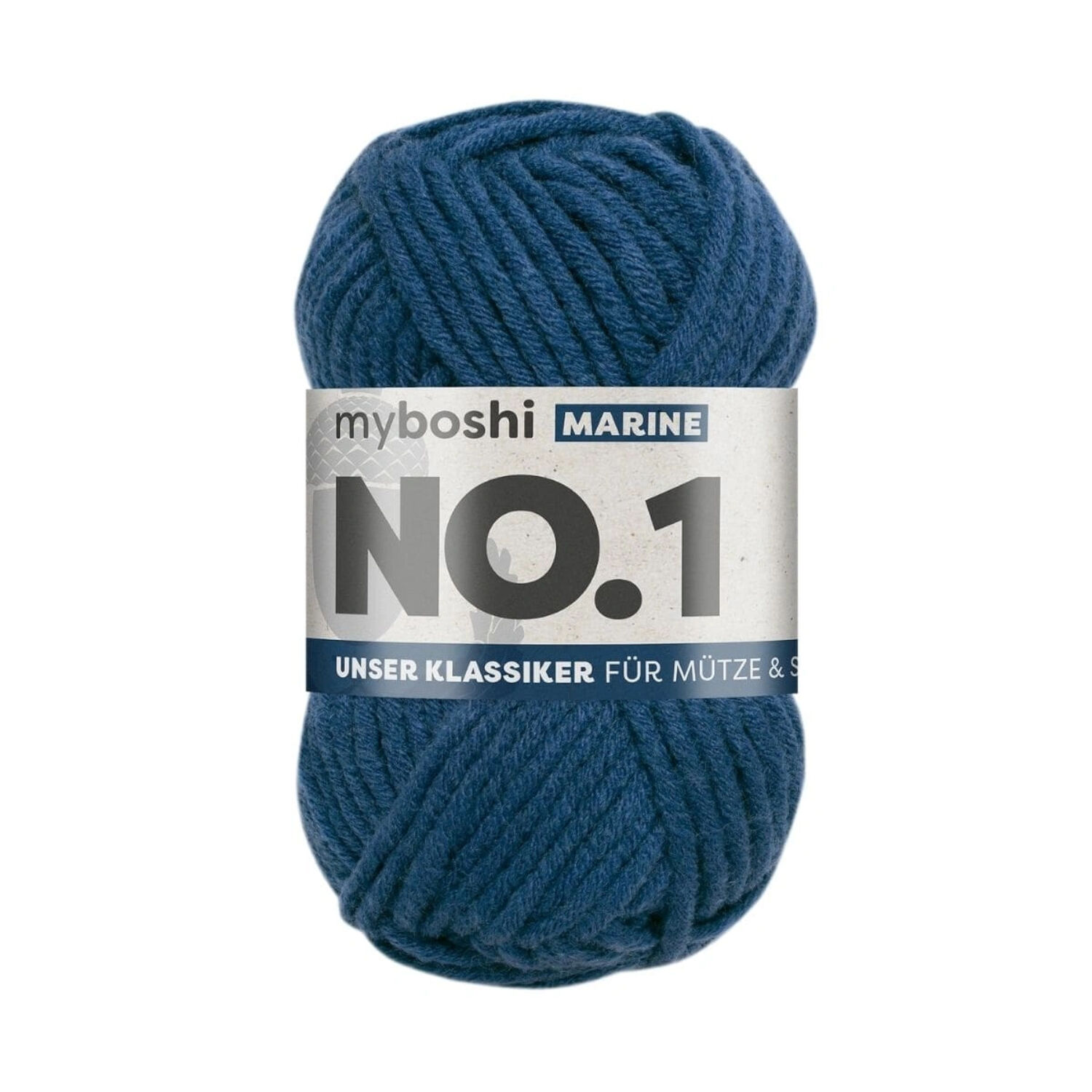 myboshi No. 1 Strick- und H�kelgarn, 50g, Marine