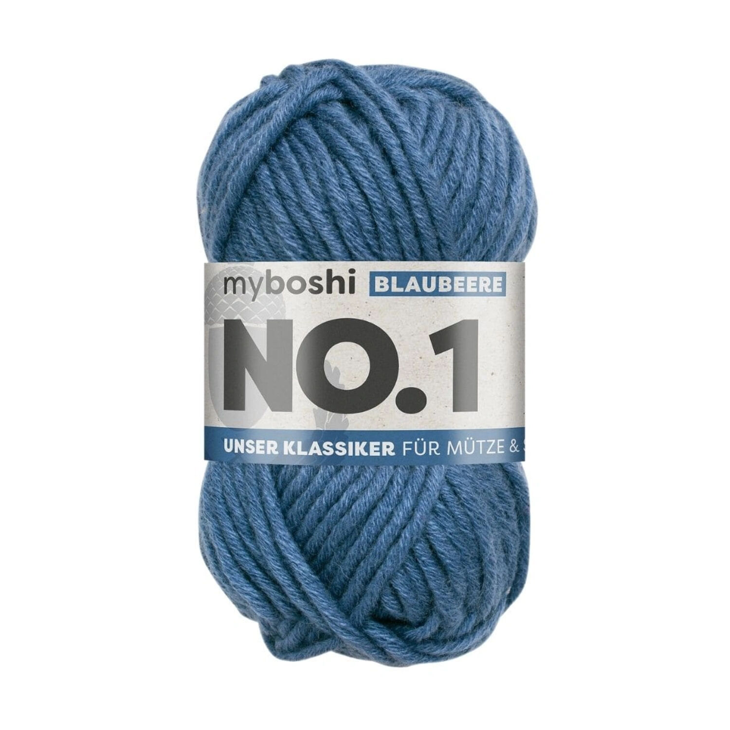 myboshi No. 1 Strick- und H�kelgarn, 50g, Blaubeere
