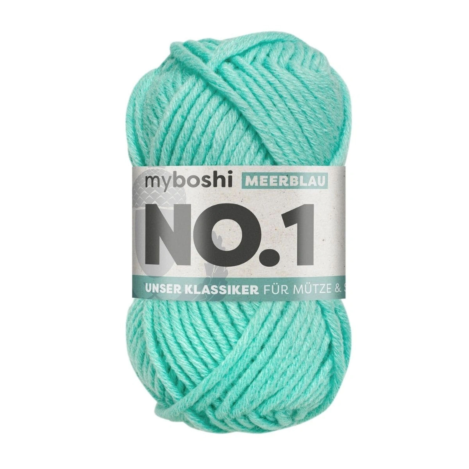 myboshi No. 1 Strick- und H�kelgarn, 50g, Meerblau