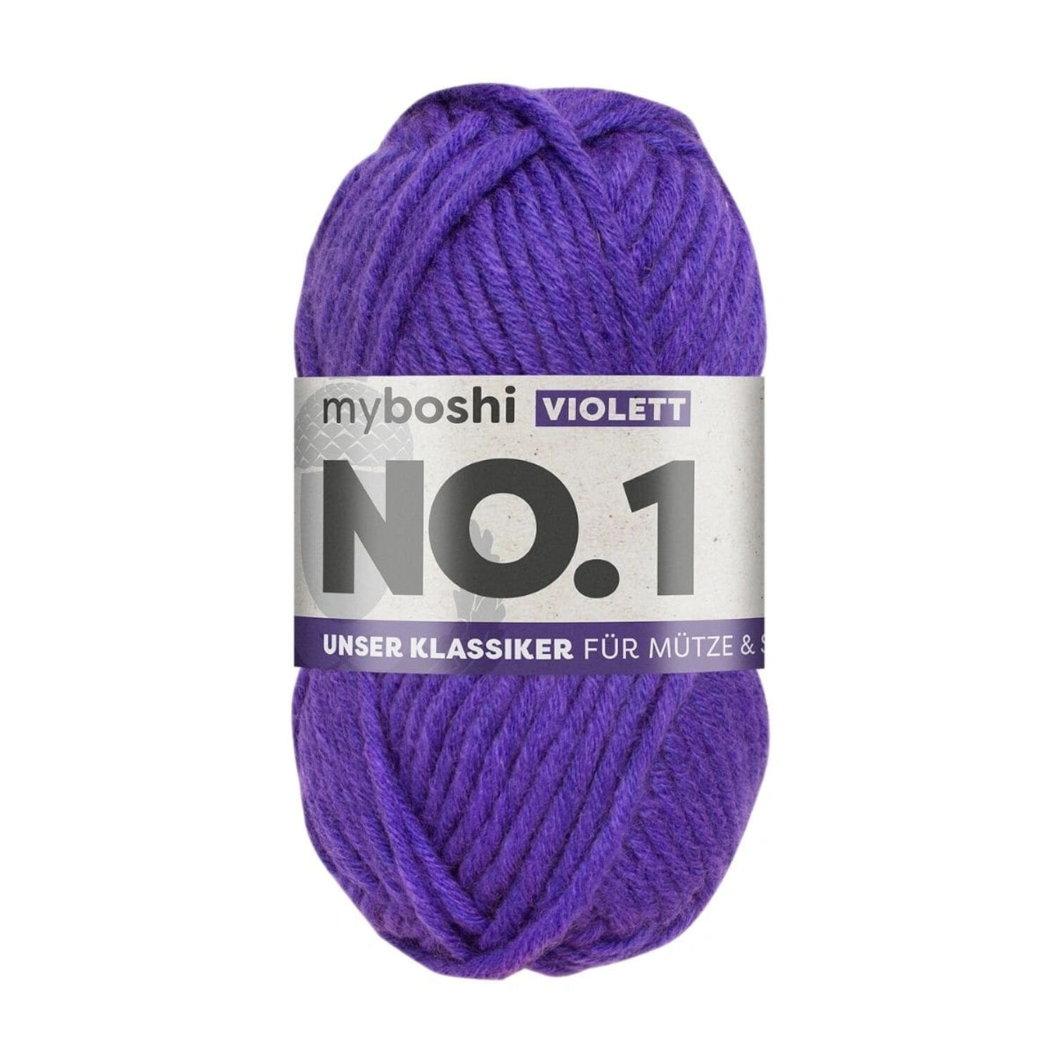 myboshi No. 1 Strick- und H�kelgarn, 50g, Violett
