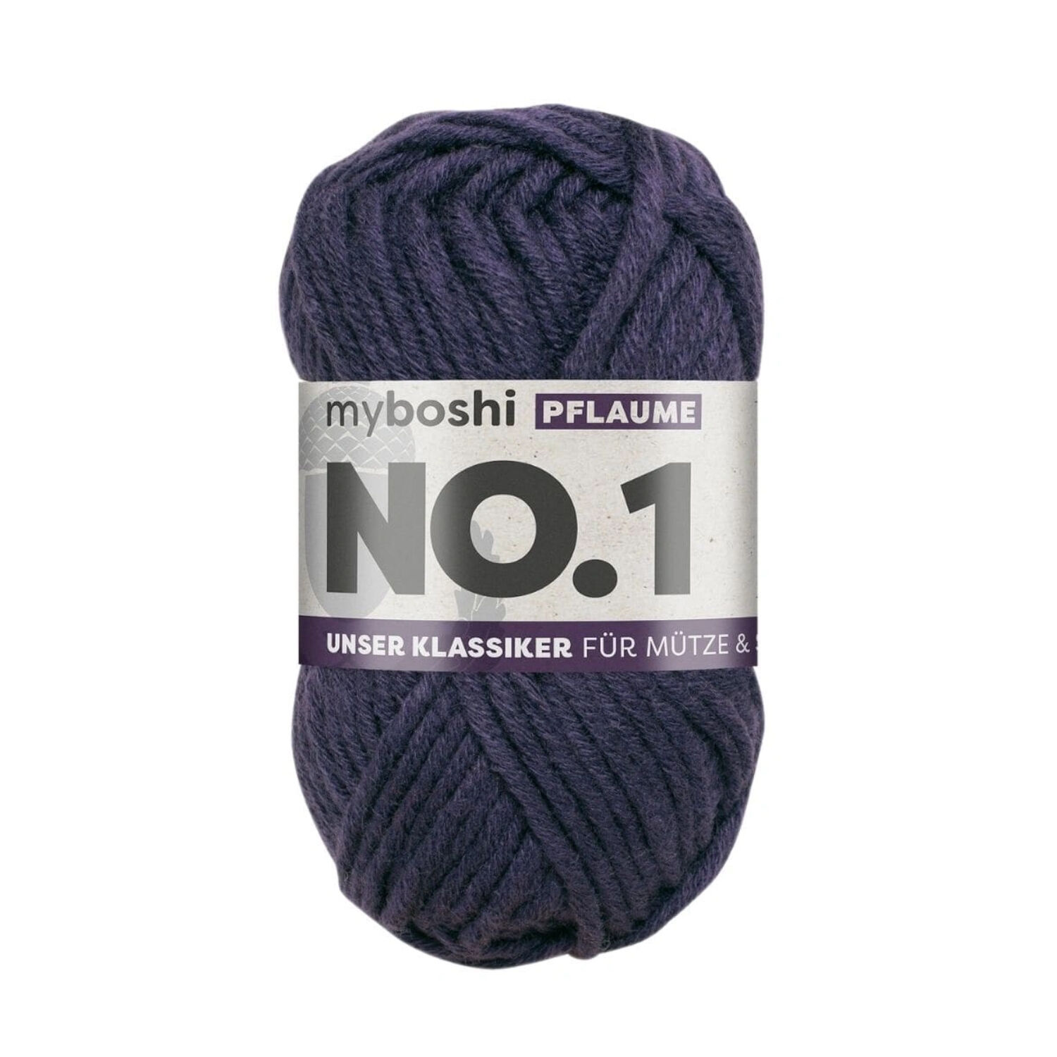 myboshi No. 1 Strick- und H�kelgarn, 50g, Pflaume