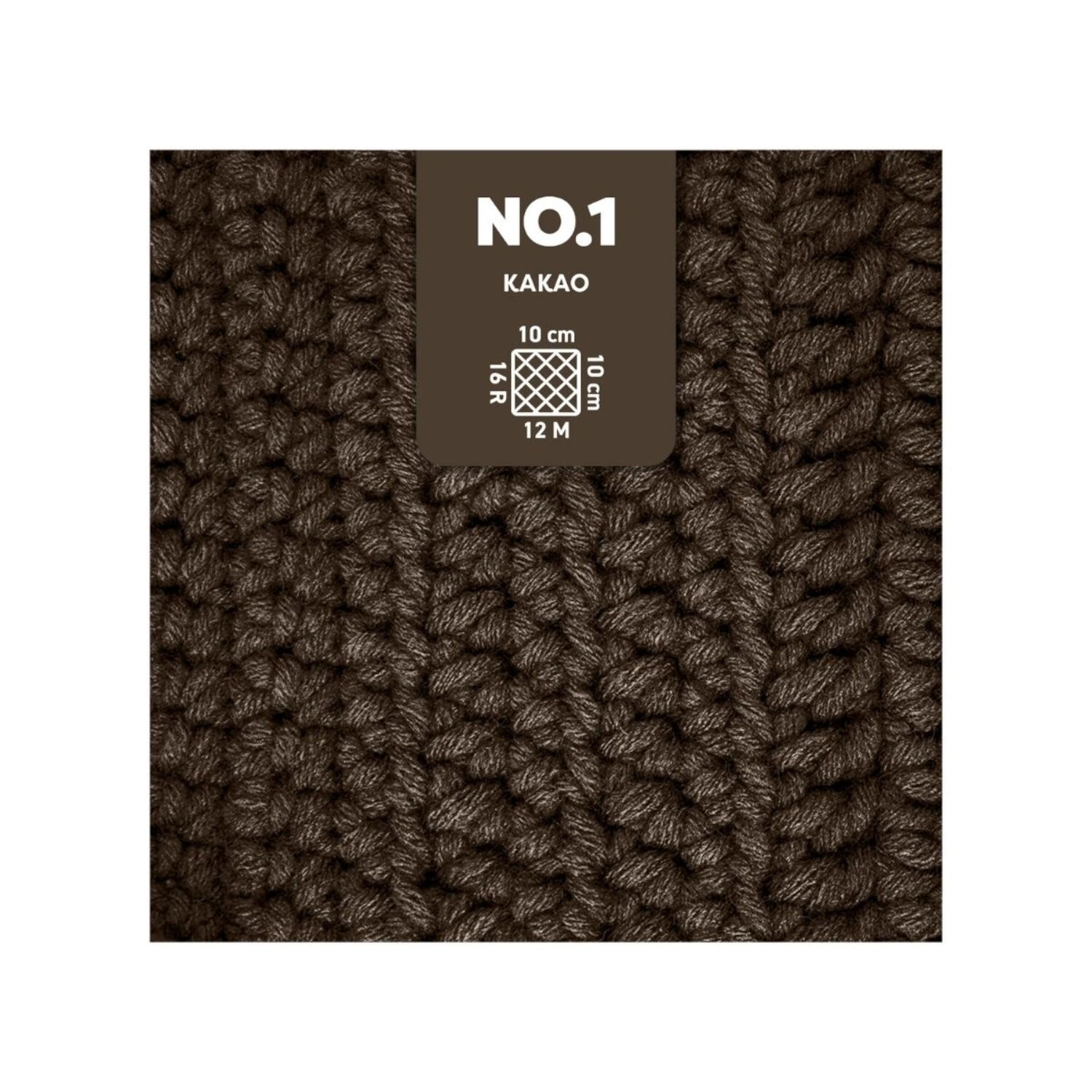 myboshi No. 1 Strick- und H�kelgarn, 50g, Kakao Bild 2