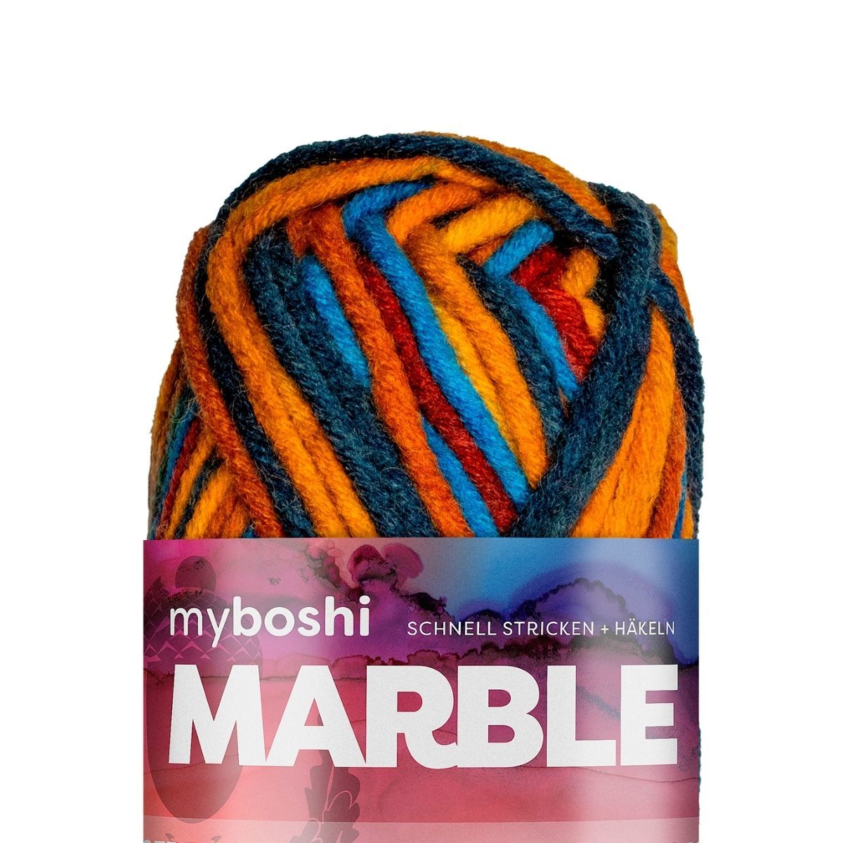 SALE myboshi Strick- und H�kelgarn meliert, 50g, Marble Rainbow Bild 2