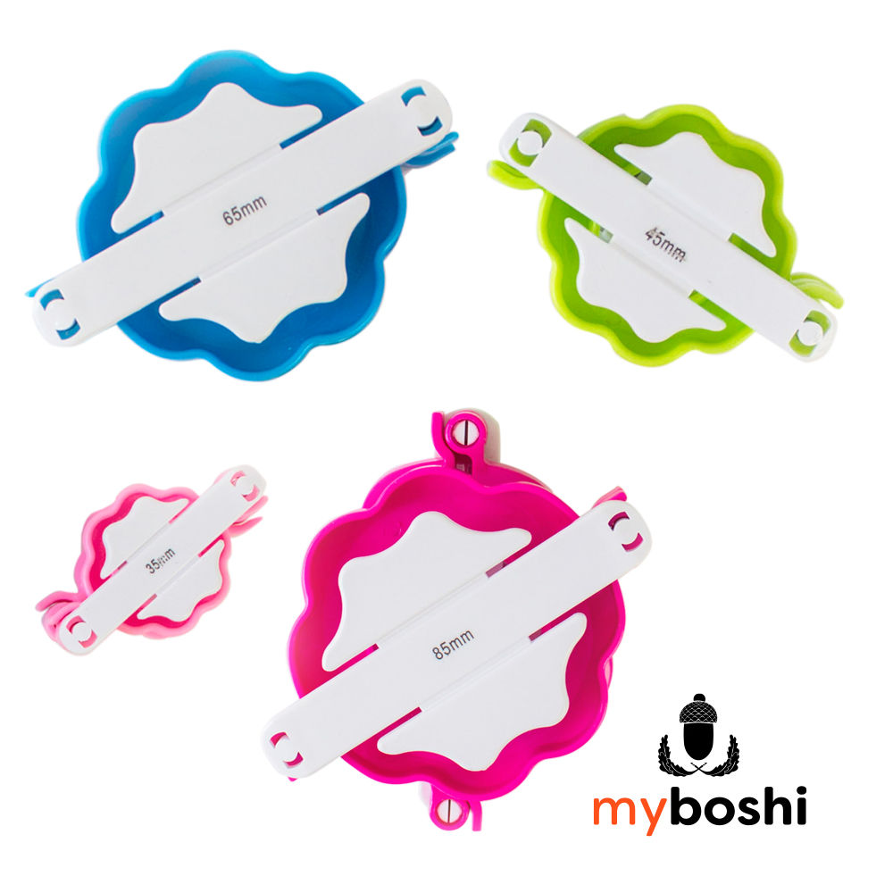 myboshi Bommelmaker-Set f�r Bommel in 4 verschiedenen Gr��en