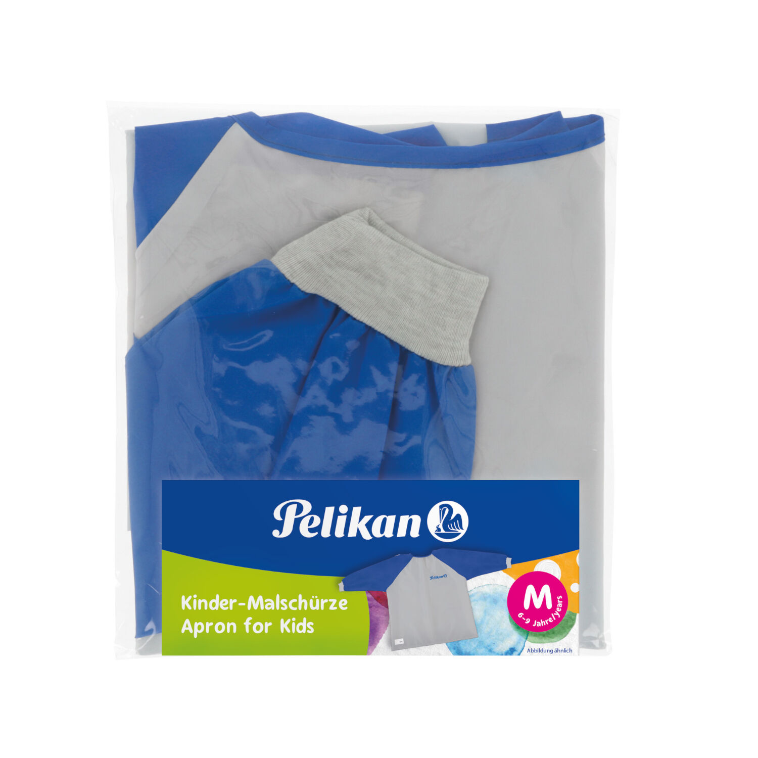 SALE Pelikan Malsch�rze Junge / Boy Blau, Kunststoff mit Klettverschluss, ca. 6-9 Jahre Bild 2