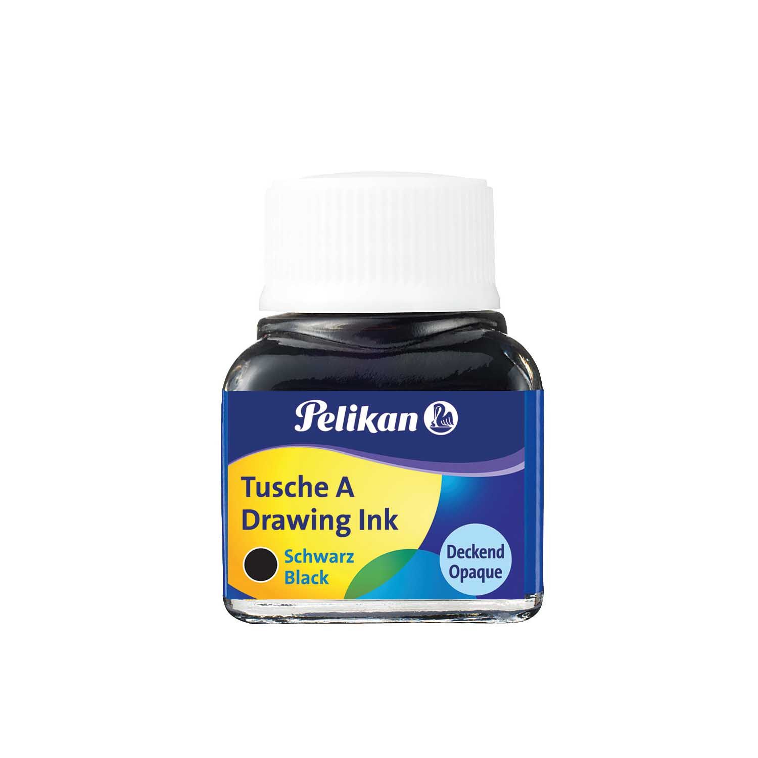SALE Pelikan Tusche im Glas, Farbe 17 Schwarz, 10 ml