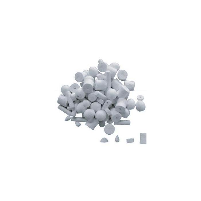 SALE Watte-Formen, wei�, sortiert, 100 St�ck