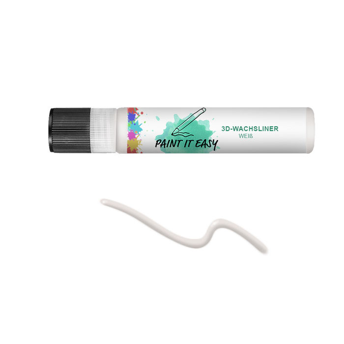 Paint It Easy 3D-Wachsliner, 30ml, Wei�