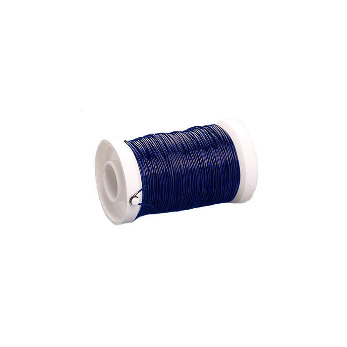 SALE Lackdraht, St�rke 0,5 mm, L�nge 50 m, blau