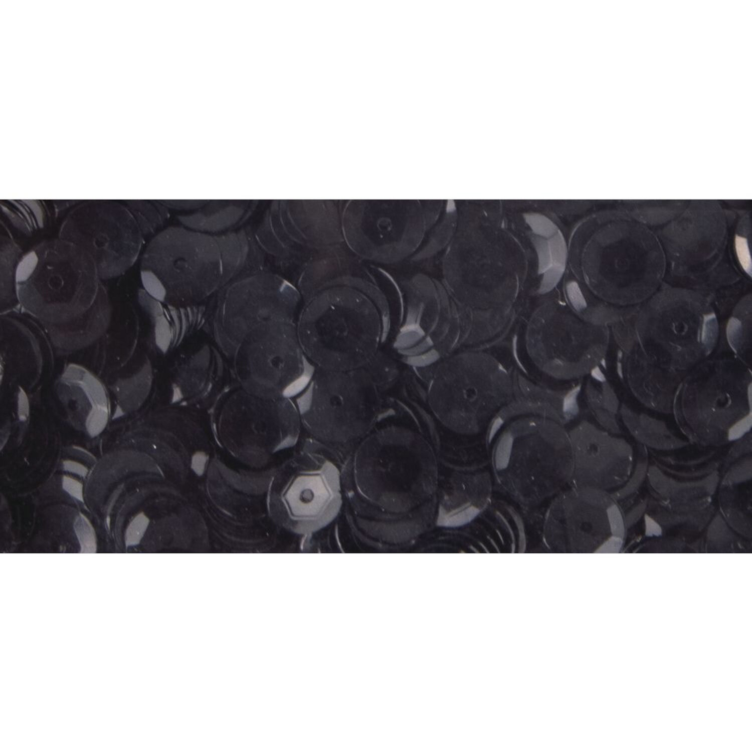 Rayher Pailletten gew�lbt, waschbar, 6mm �, 4000 St�ck, schwarz Bild 3