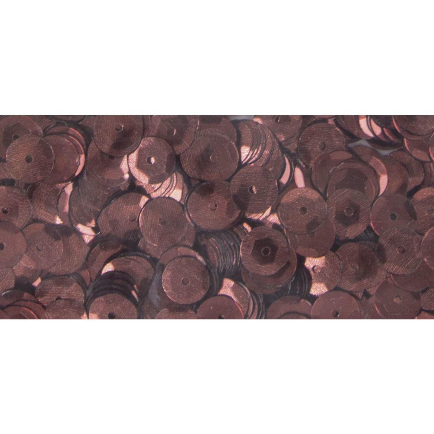 Rayher Pailletten gew�lbt, waschbar, 6mm �, 4000 St�ck, dunkelbraun Bild 3
