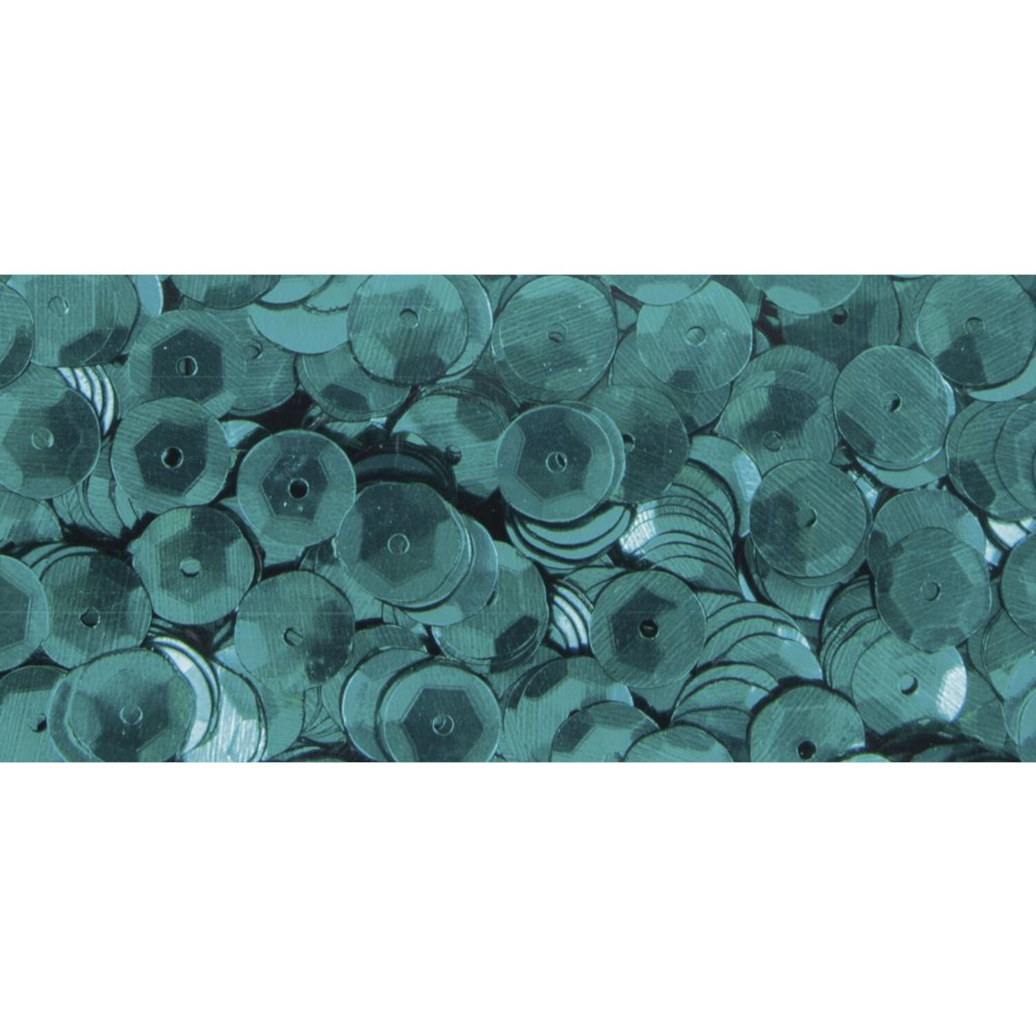 Rayher Pailletten gew�lbt, waschbar, 6mm �, 4000 St�ck, jade Bild 3