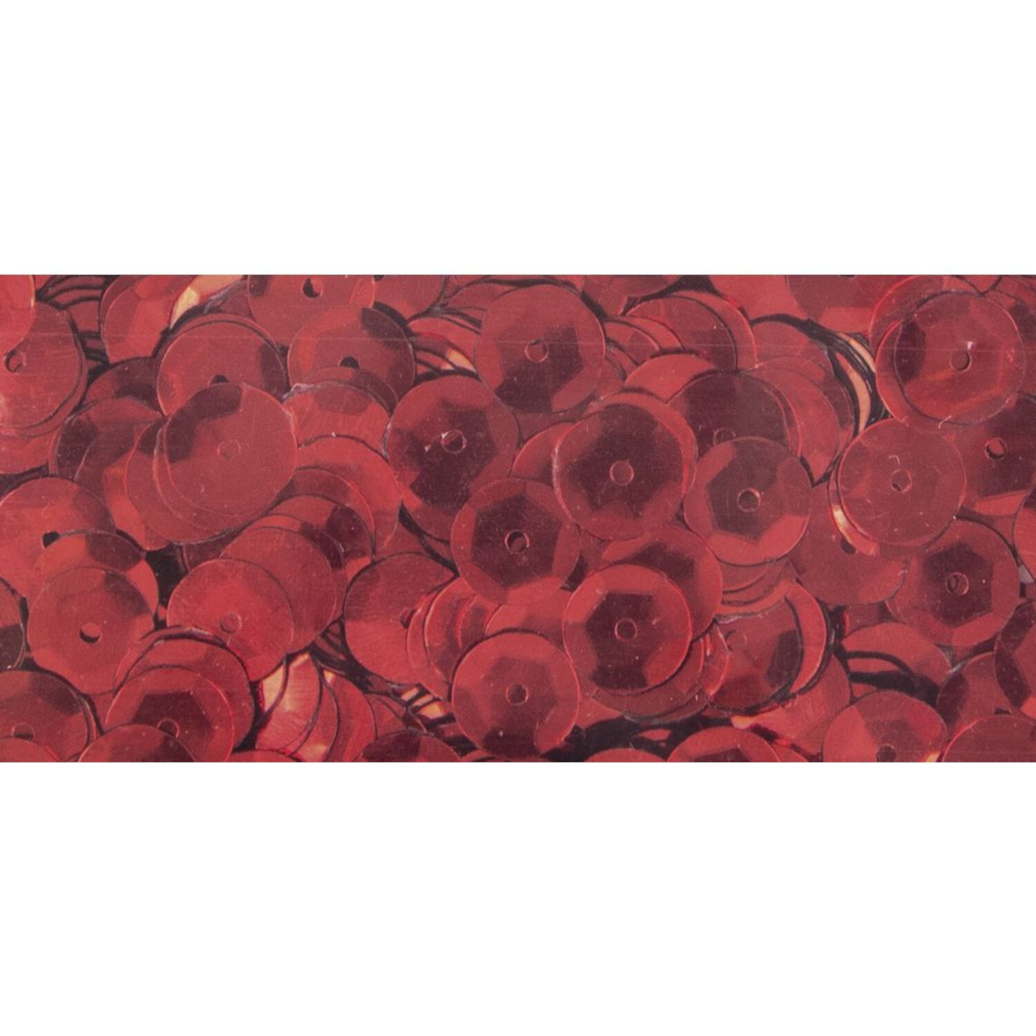 Rayher Pailletten gew�lbt, waschbar, 6mm �, 4000 St�ck, rot Bild 3