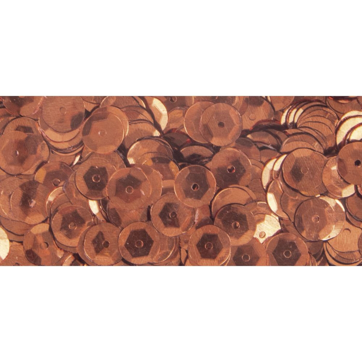Rayher Pailletten gew�lbt, waschbar, 6mm �, 4000 St�ck, kupfer Bild 3
