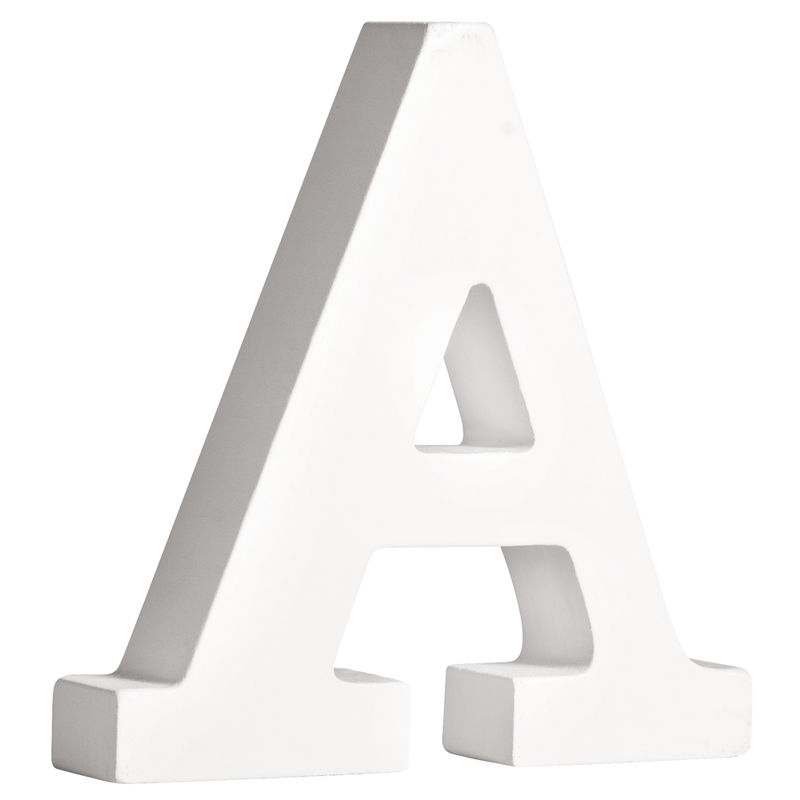 Rayher MDF Buchstabe A, FSC, ca. 11x11x2 cm
