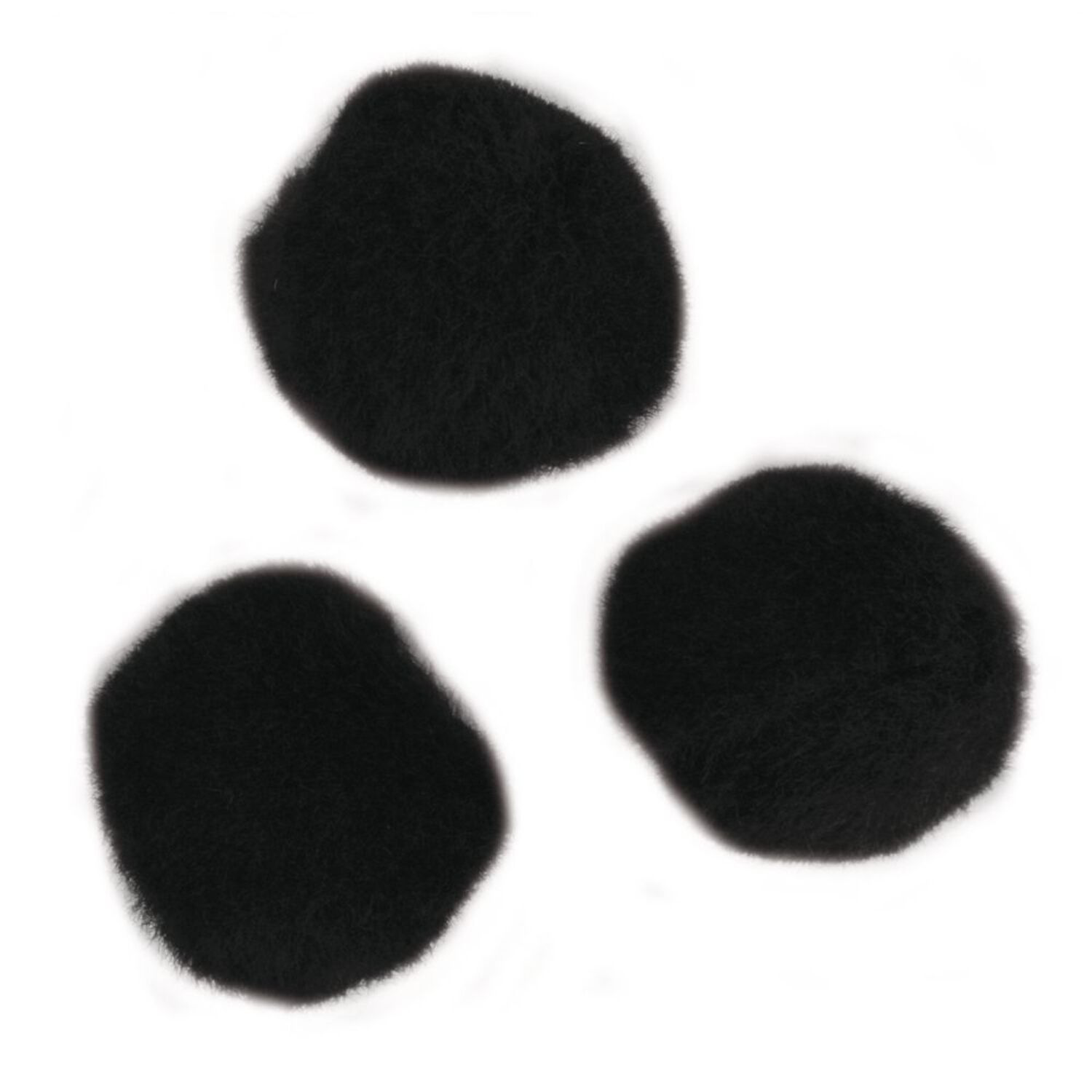 Rayher Pompons, 20 mm, 50 St�ck, schwarz Bild 2