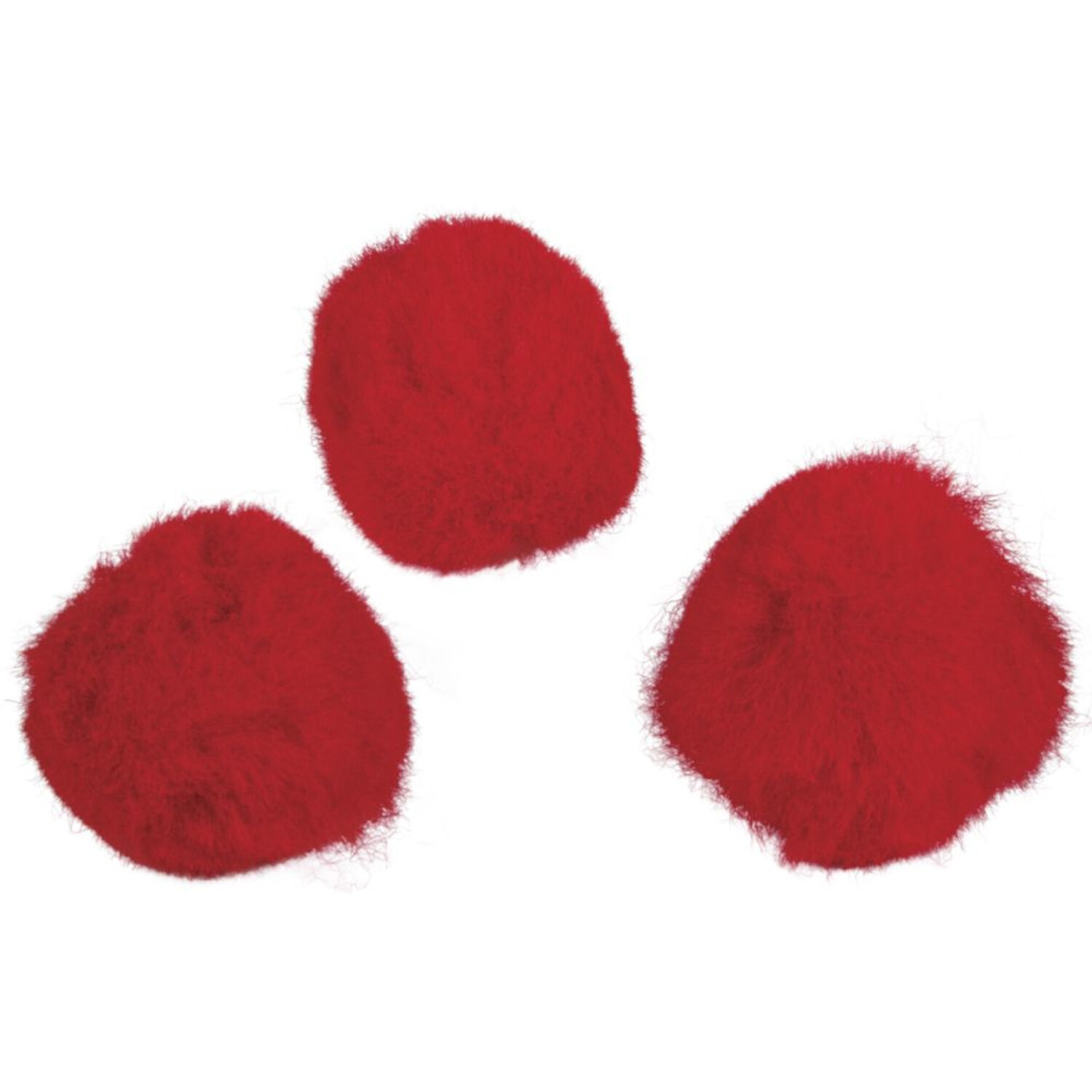 Rayher Pompons, 20 mm, 50 St�ck, rot Bild 2
