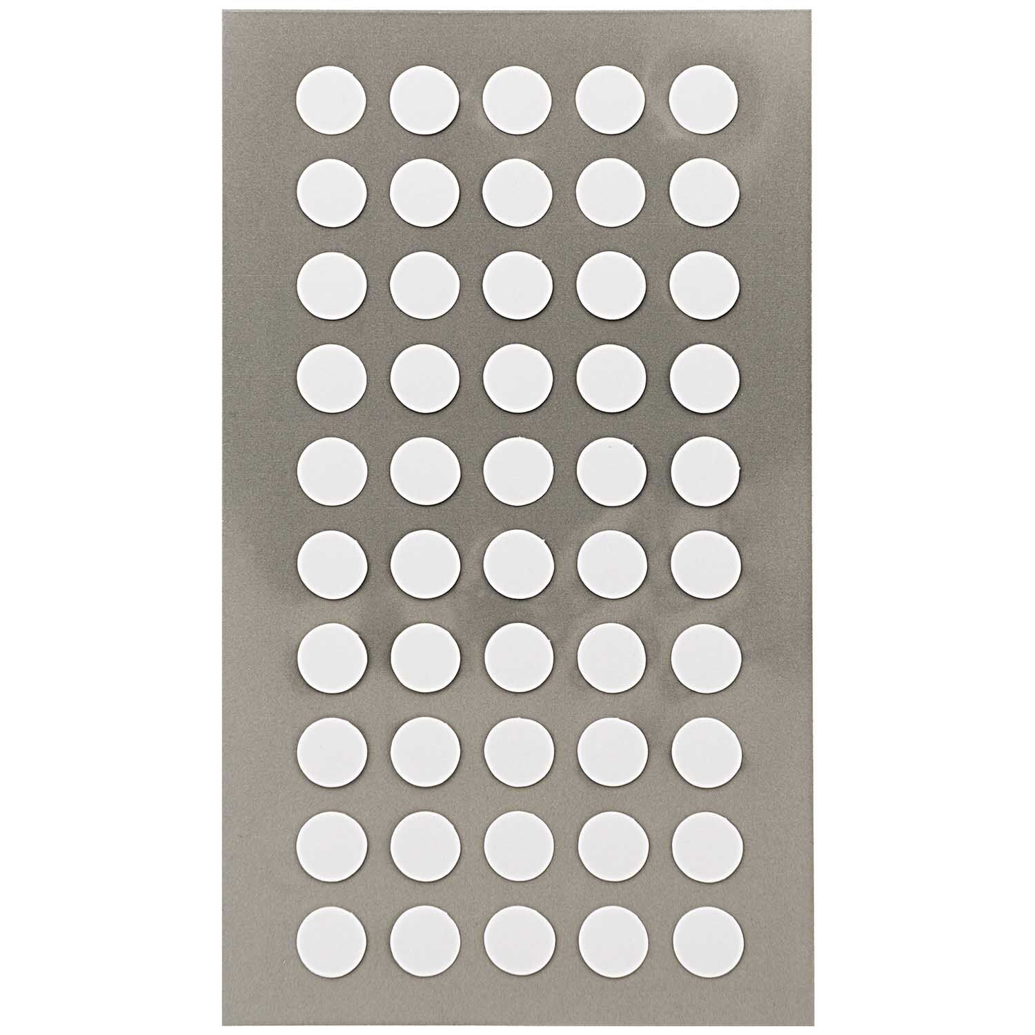 NEU Office Sticker, wei�e Punkte, 8 mm, 4 Blatt