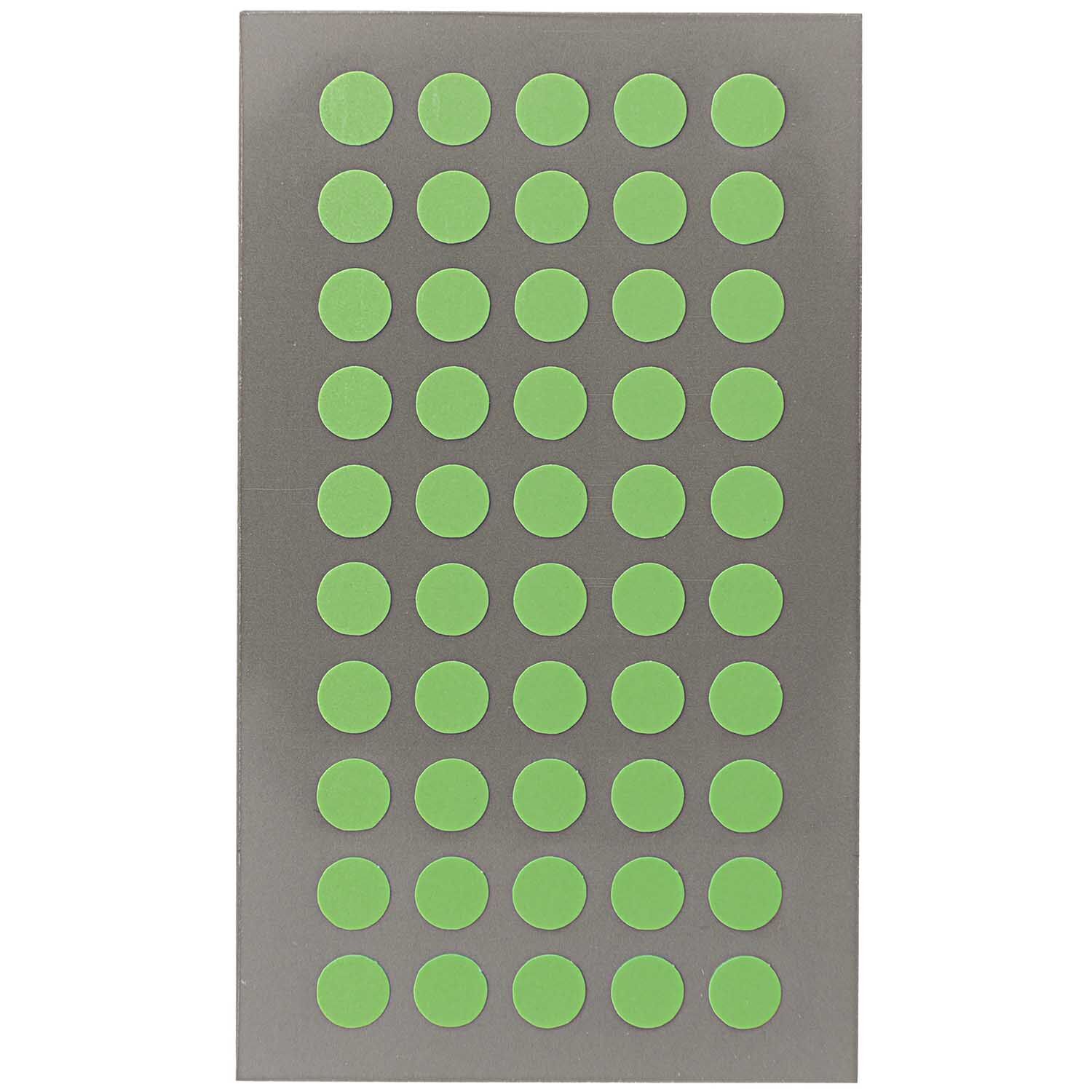 NEU Office Sticker, neon-gr�ne Punkte, 8 mm, 4 Blatt