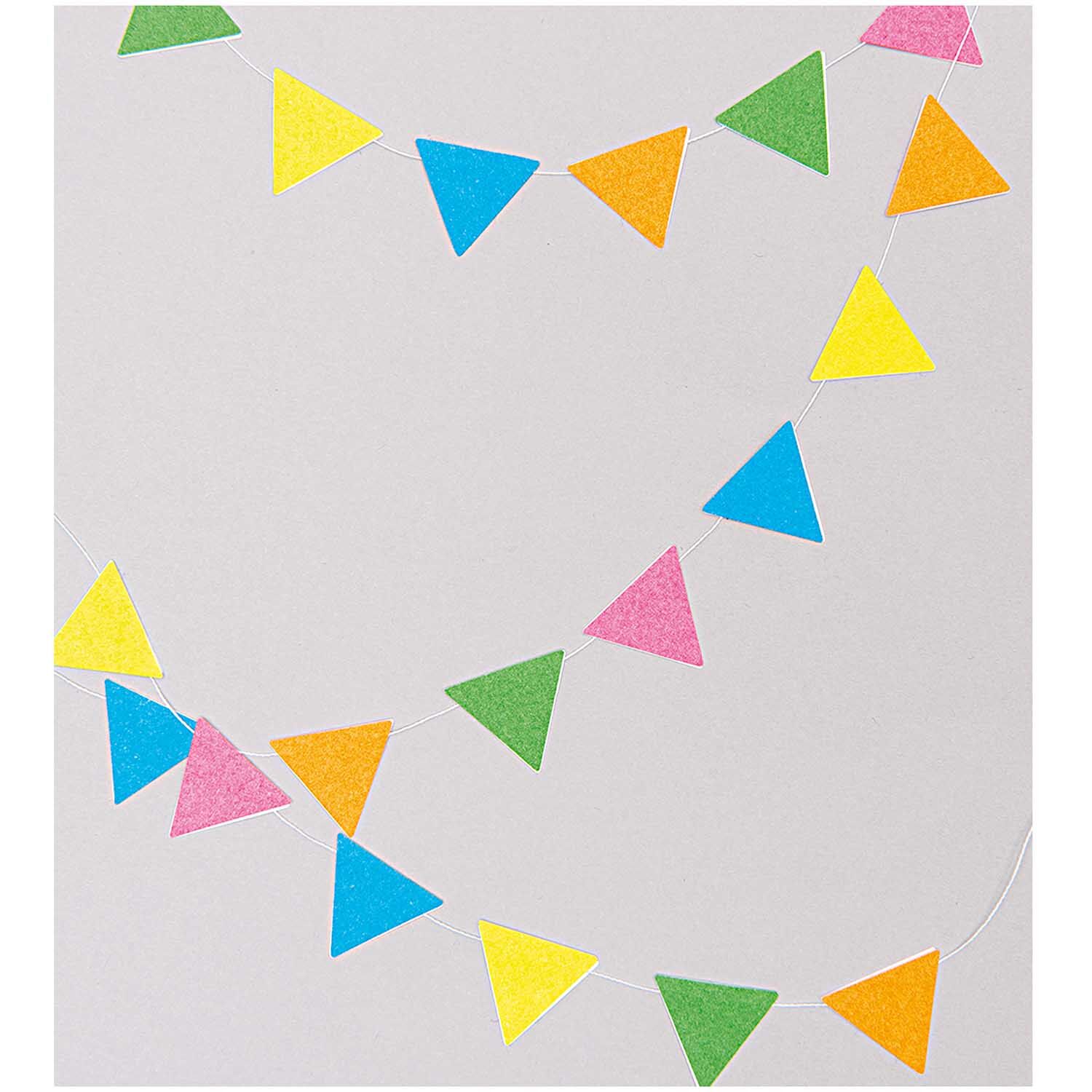 NEU Office Sticker, Dreiecke, rot-orange-pink, 4 Blatt Bild 2