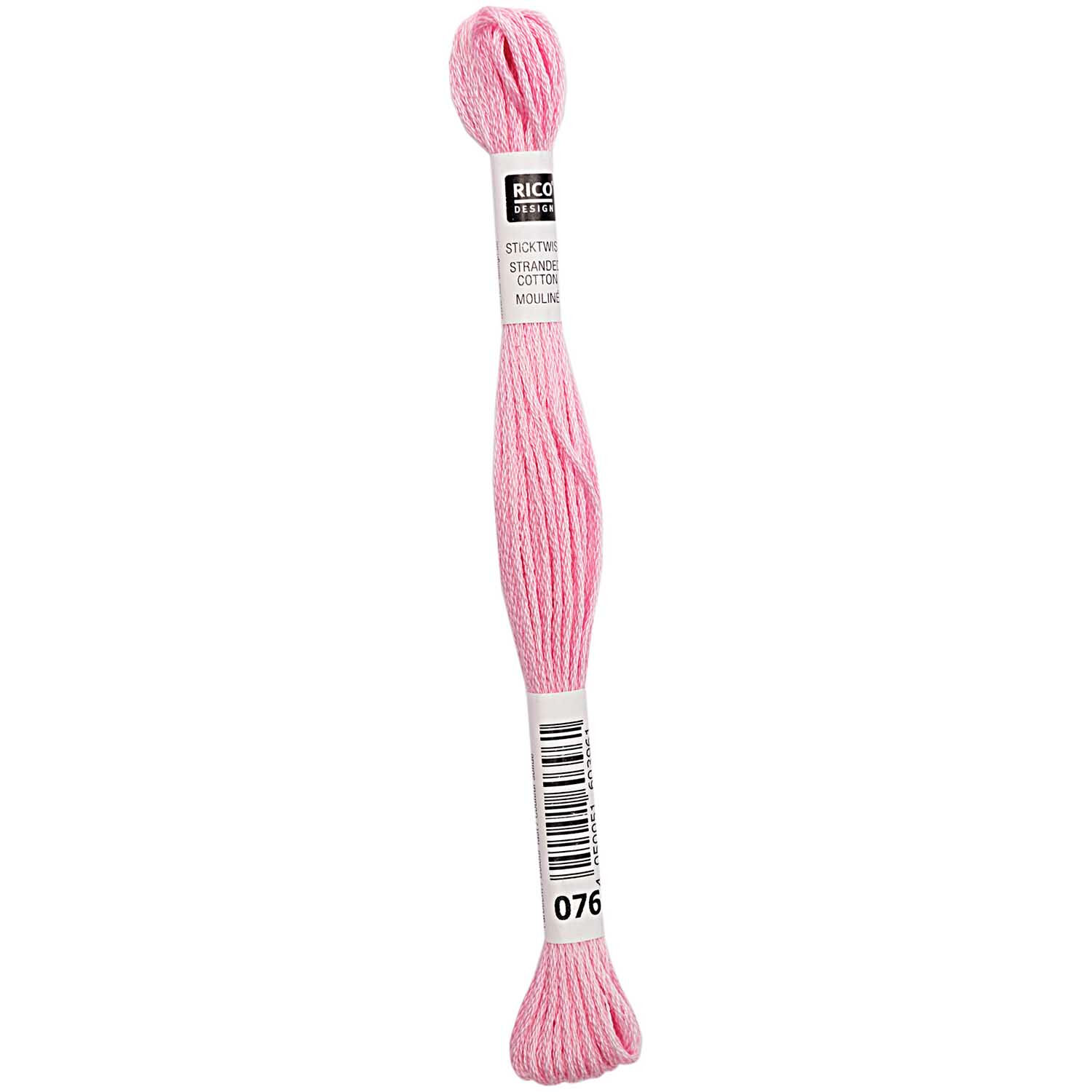 SALE Sticktwist, 8 Meter, Farbe: Pink 01 (076)