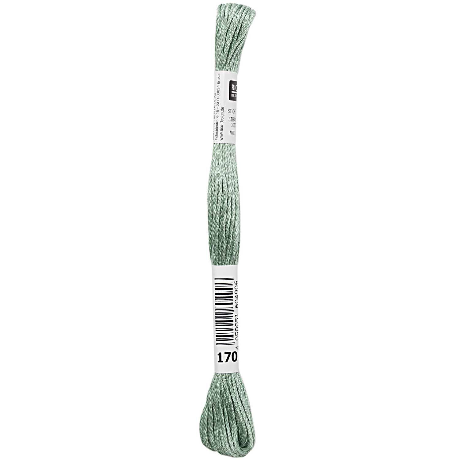 SALE Sticktwist, 8 Meter, Farbe: Dunkelgr�n 01 (170)
