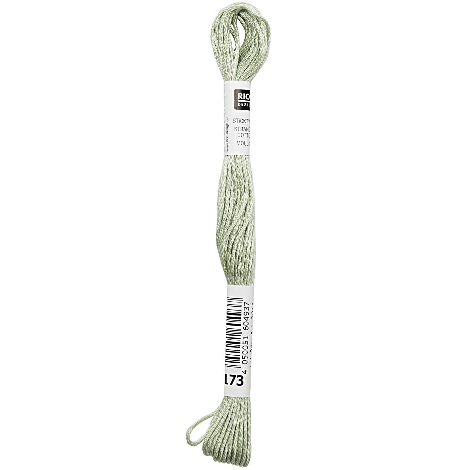 SALE Sticktwist, 8 Meter, Farbe: Tannengr�n 01 (173)