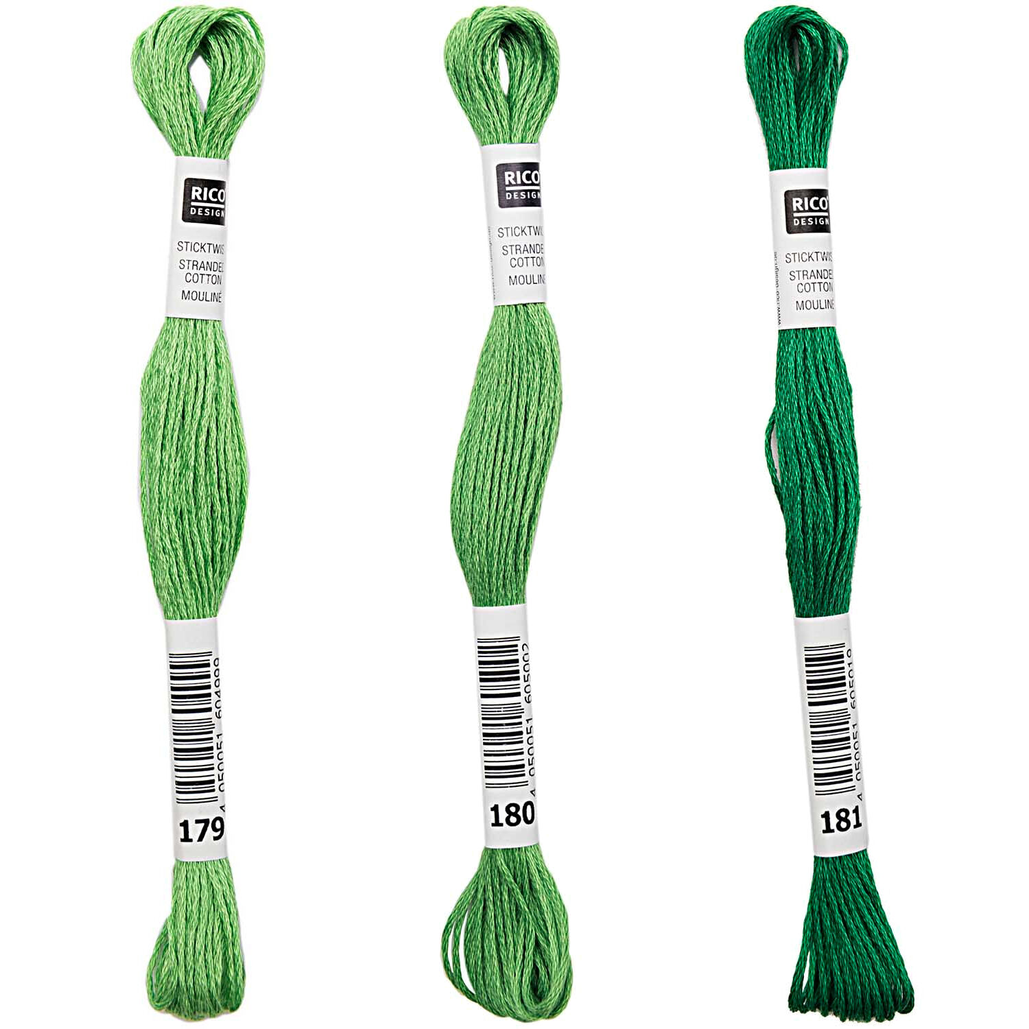 SALE Sticktwist, 8 Meter, Farbe: Froschgr�n 01 (179) Bild 3