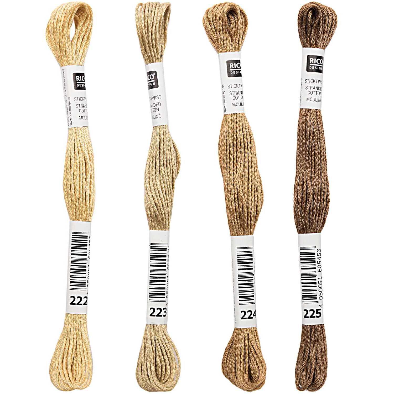 SALE Sticktwist, 8 Meter, Farbe: Algengr�n 01 (222) Bild 3