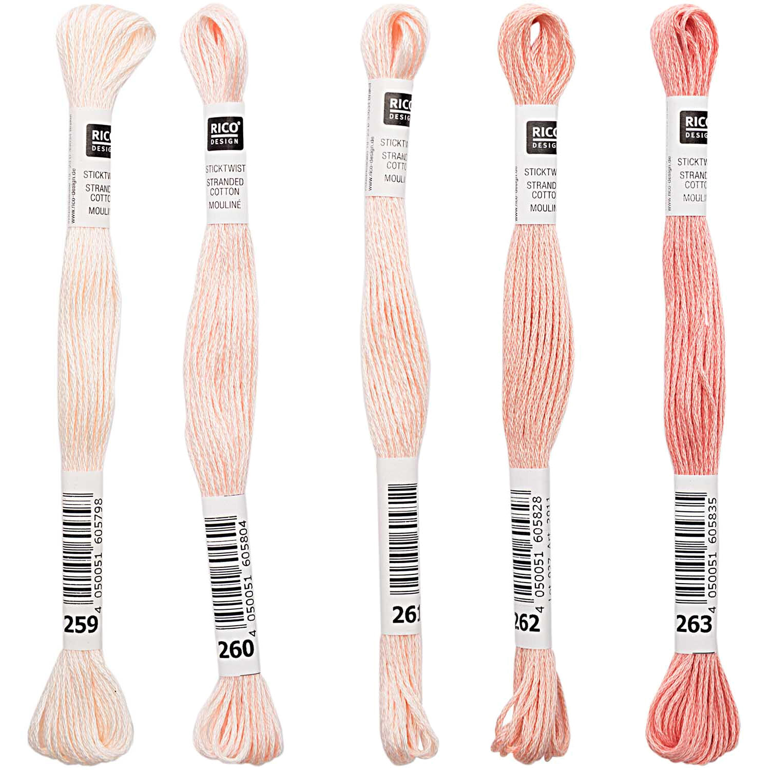 SALE Sticktwist, 8 Meter, Farbe: Natur Hell 259 Bild 3