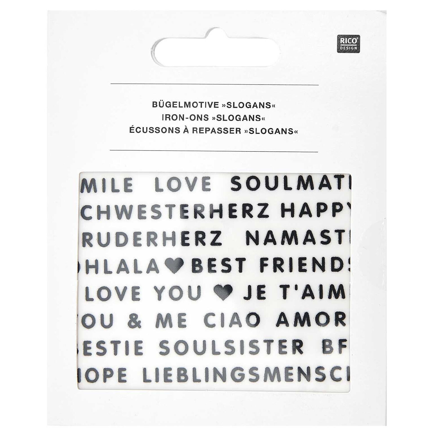 Itoshii B�gelmotiv, Slogans, schwarz Bild 2
