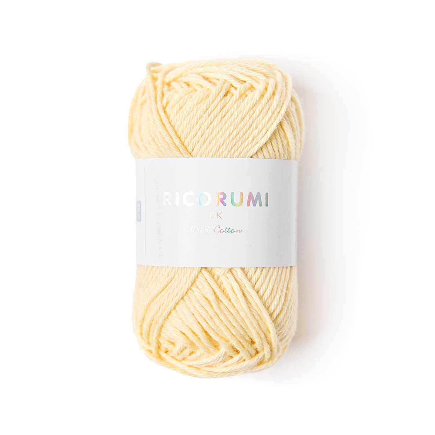 Ricorumi dk H�kelgarn, 100% Baumwolle, 25 g, Vanille