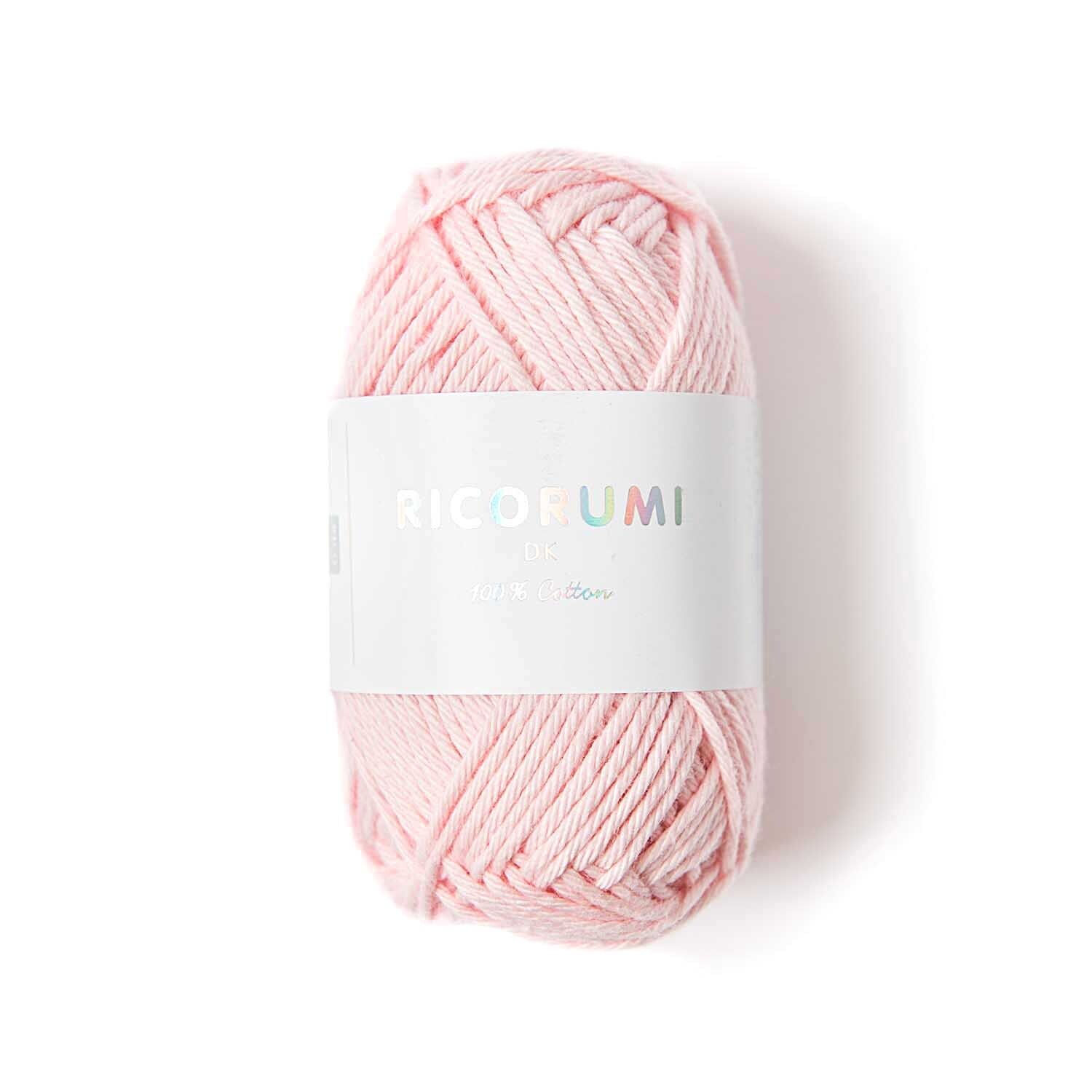 Ricorumi dk H�kelgarn, 100% Baumwolle, 25 g, Rose