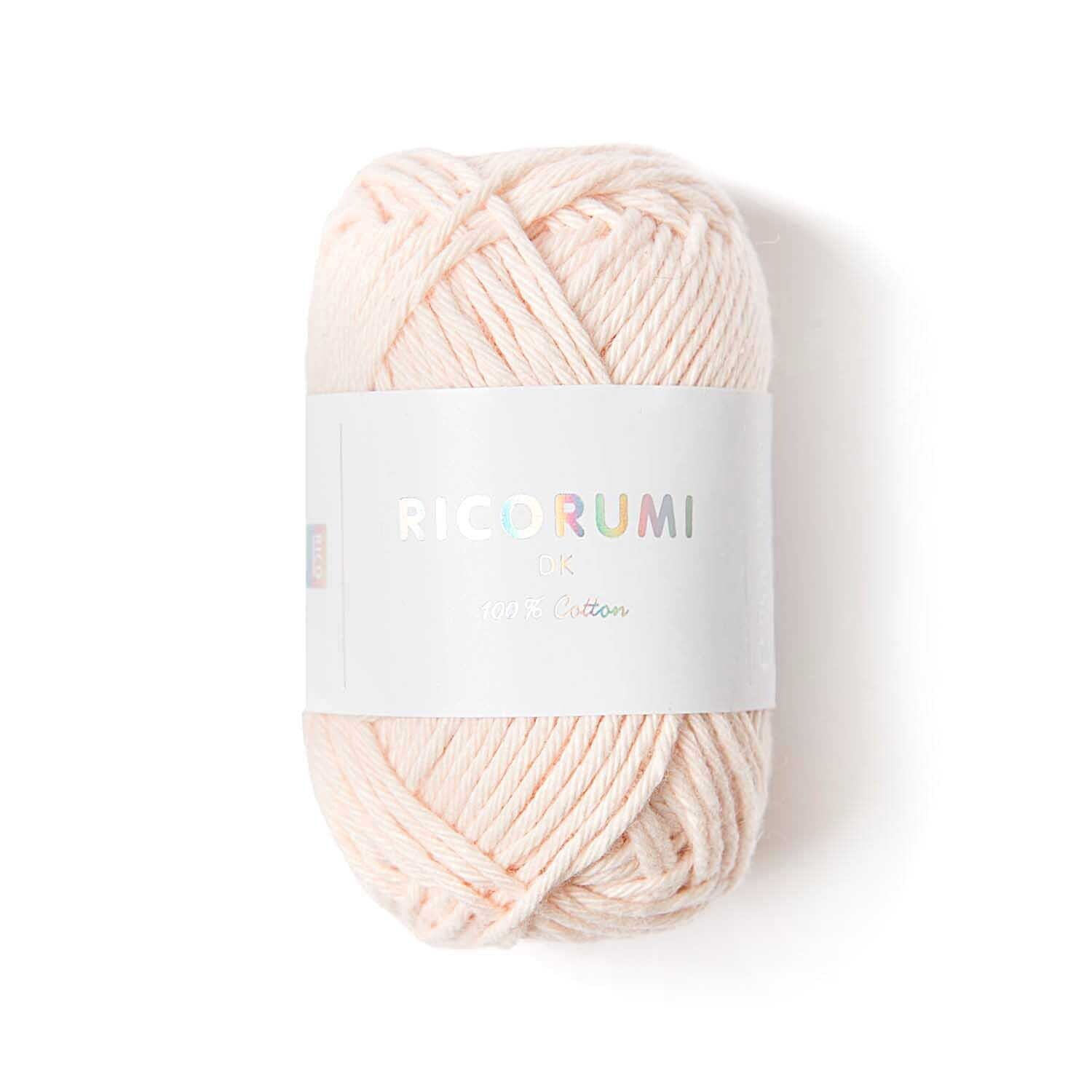 Ricorumi dk H�kelgarn, 100% Baumwolle, 25 g, Puder