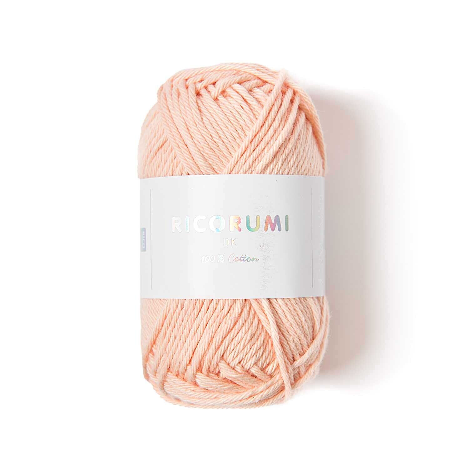 Ricorumi dk H�kelgarn, 100% Baumwolle, 25 g, Nude