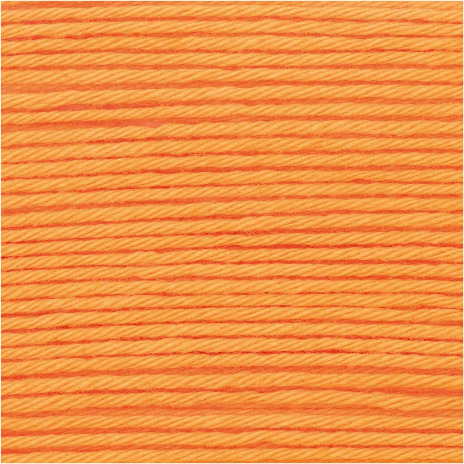 Ricorumi dk H�kelgarn, 100% Baumwolle, 25 g, Mandarine Bild 2