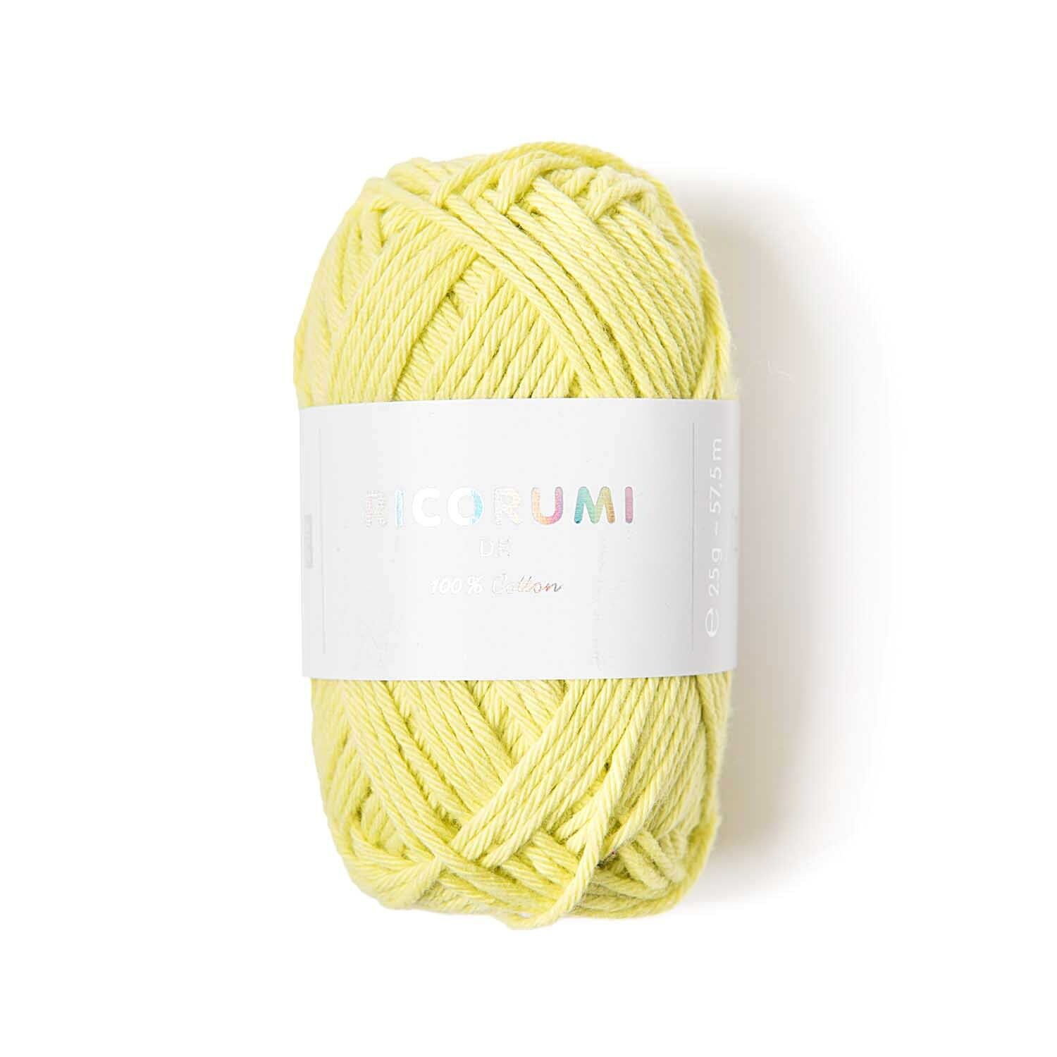 Ricorumi dk H�kelgarn, 100% Baumwolle, 25 g, Hellgr�n