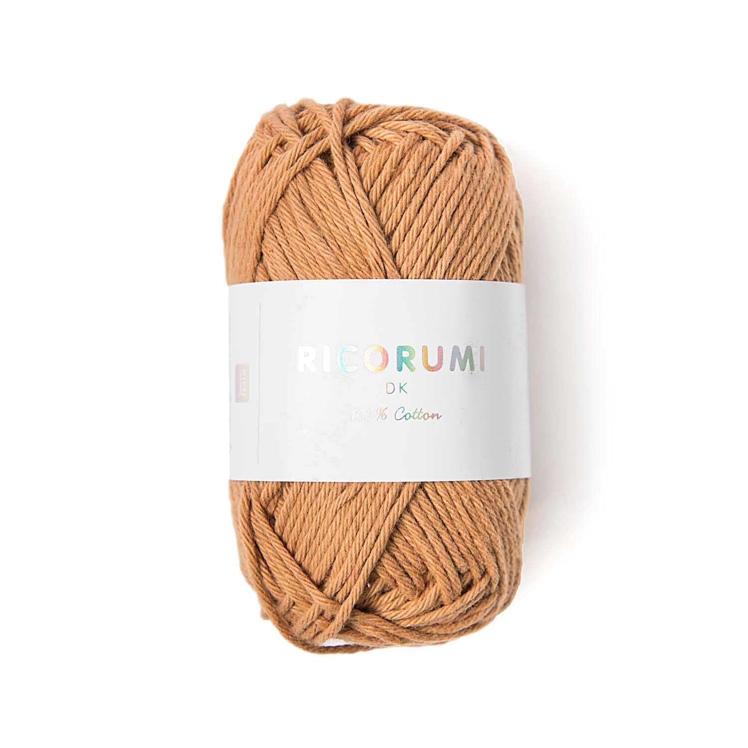 Ricorumi dk H�kelgarn, 100% Baumwolle, 25 g, Karamell