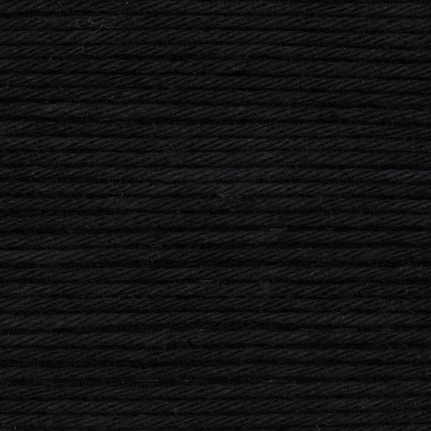Ricorumi dk H�kelgarn, 100% Baumwolle, 25 g, Schwarz Bild 2