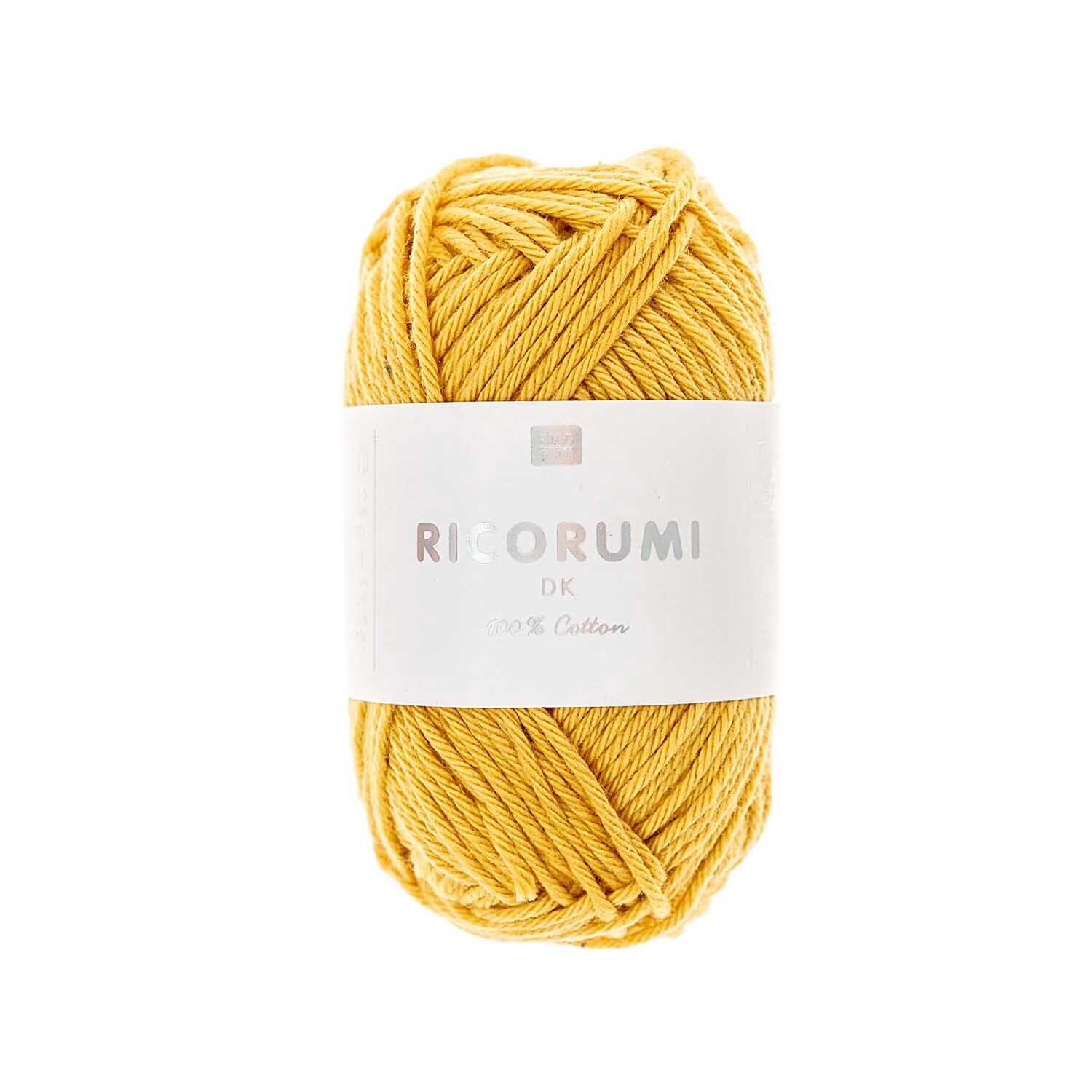 Ricorumi dk H�kelgarn, 100% Baumwolle, 25 g, Safran