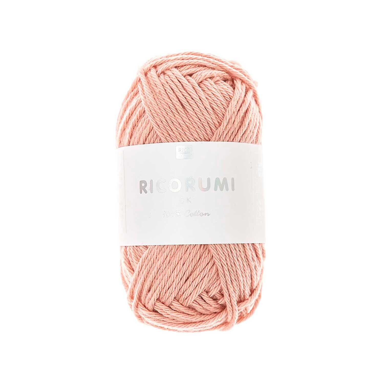 Ricorumi dk H�kelgarn, 100% Baumwolle, 25 g, Lotus