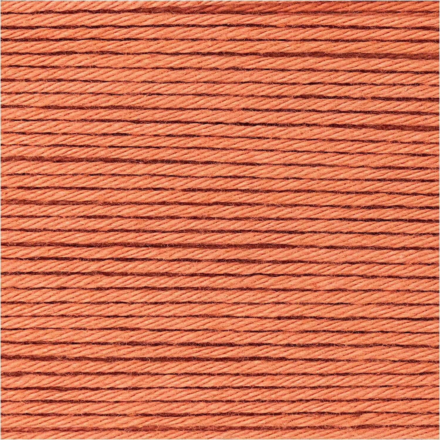 Ricorumi dk H�kelgarn, 100% Baumwolle, 25 g, Papaya Bild 2