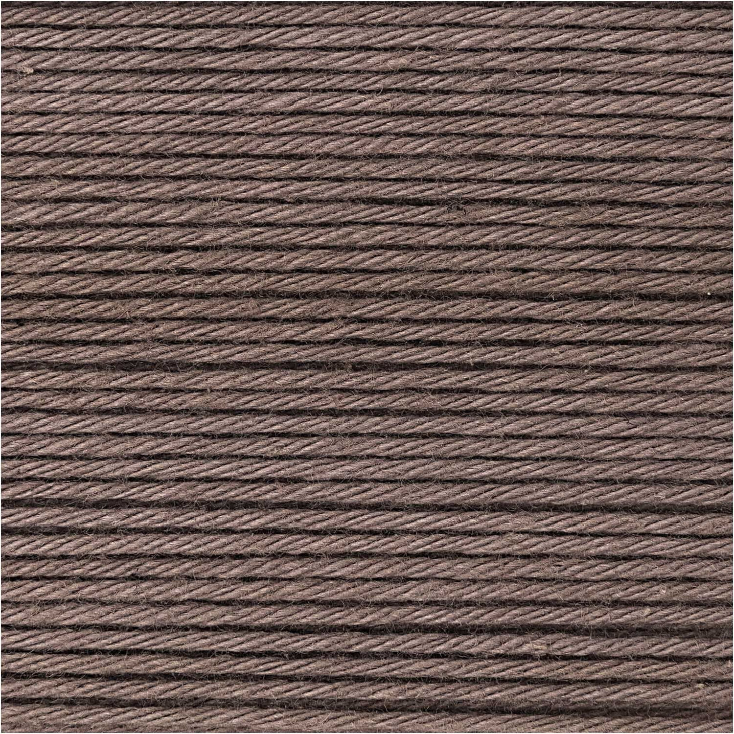 Ricorumi dk H�kelgarn, 100% Baumwolle, 25 g, Holz Bild 2