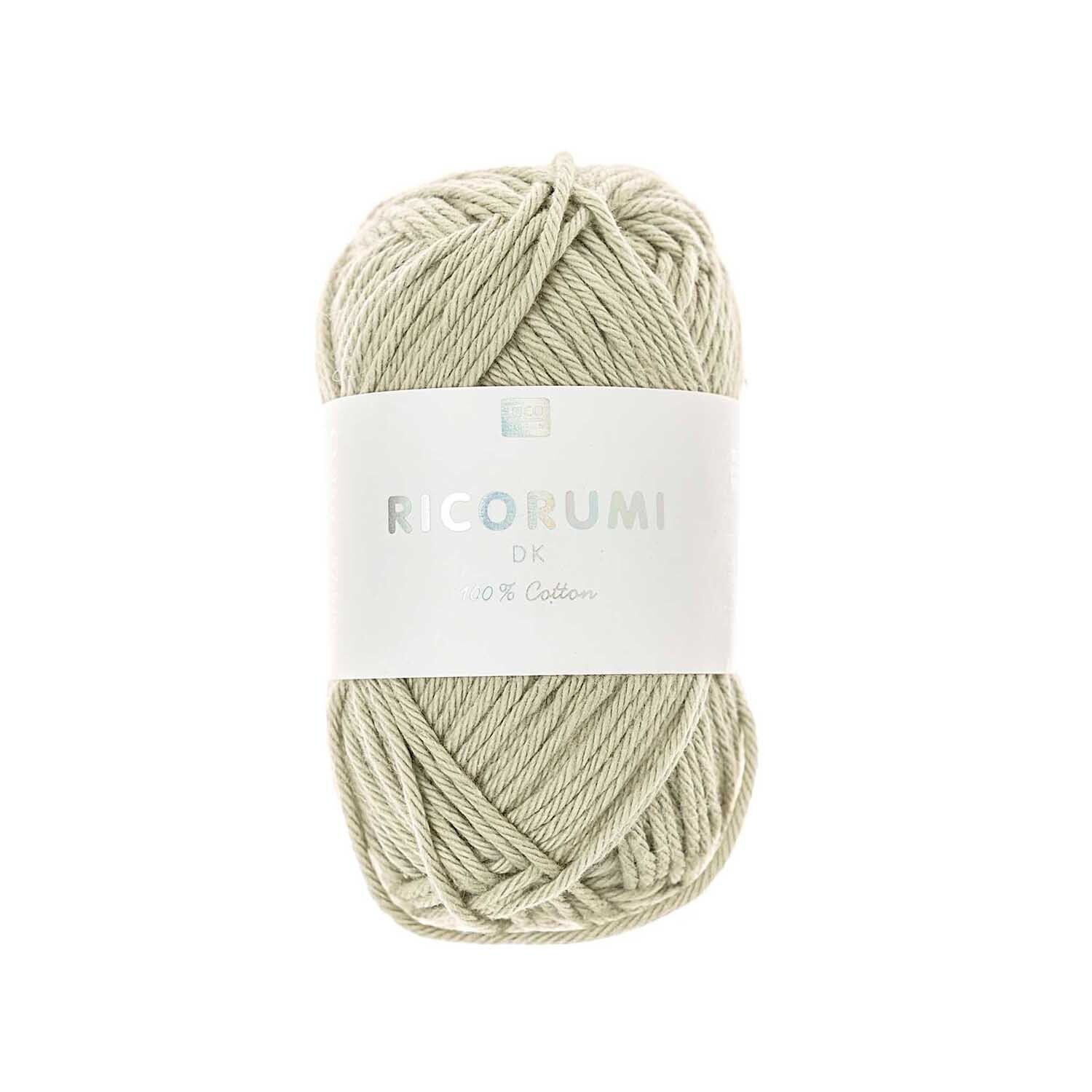 Ricorumi dk H�kelgarn, 100% Baumwolle, 25 g, Schilf