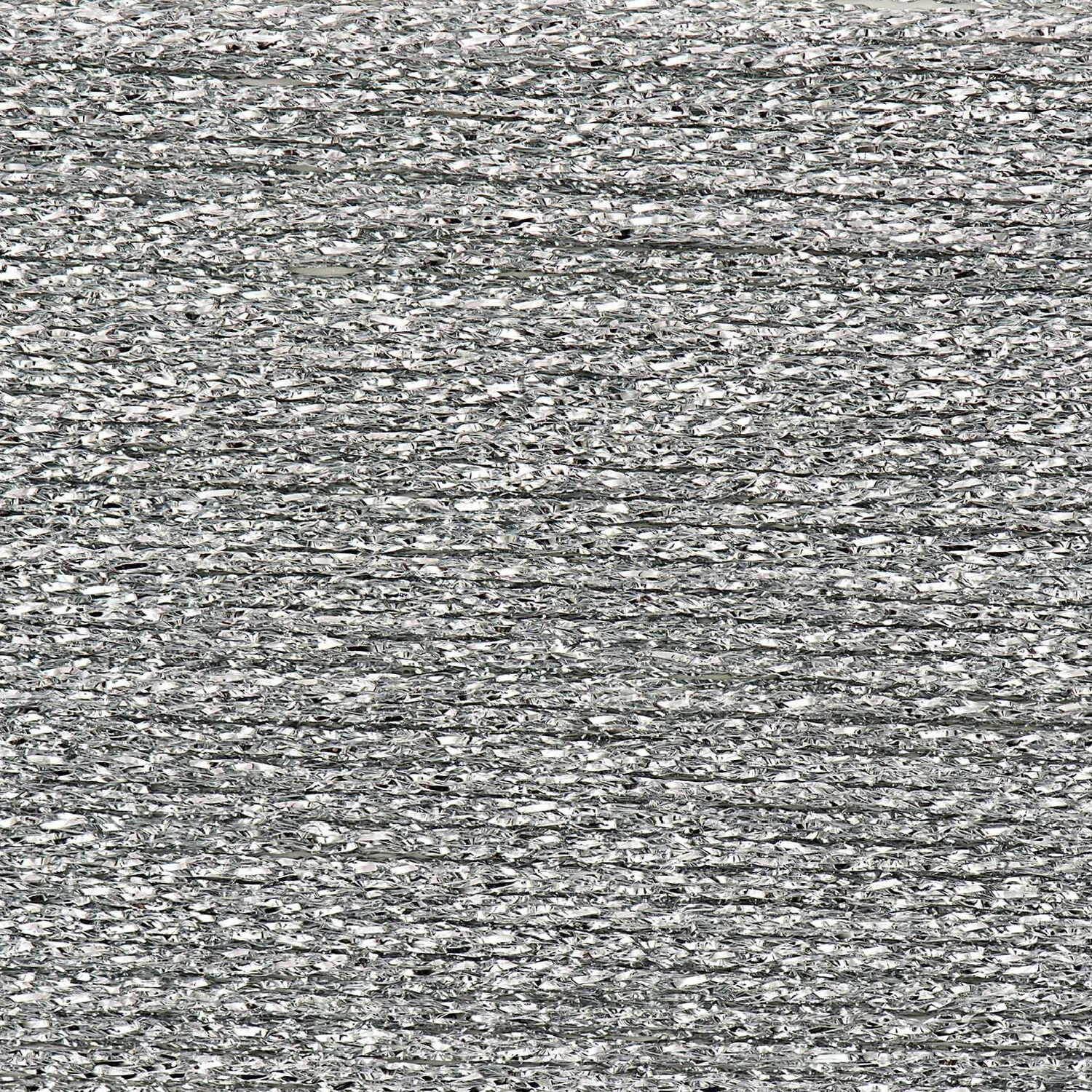 Ricorumi Lam� H�kelgarn, 62% Polyester und 38% Polyamid, 10 g, Silber Bild 2