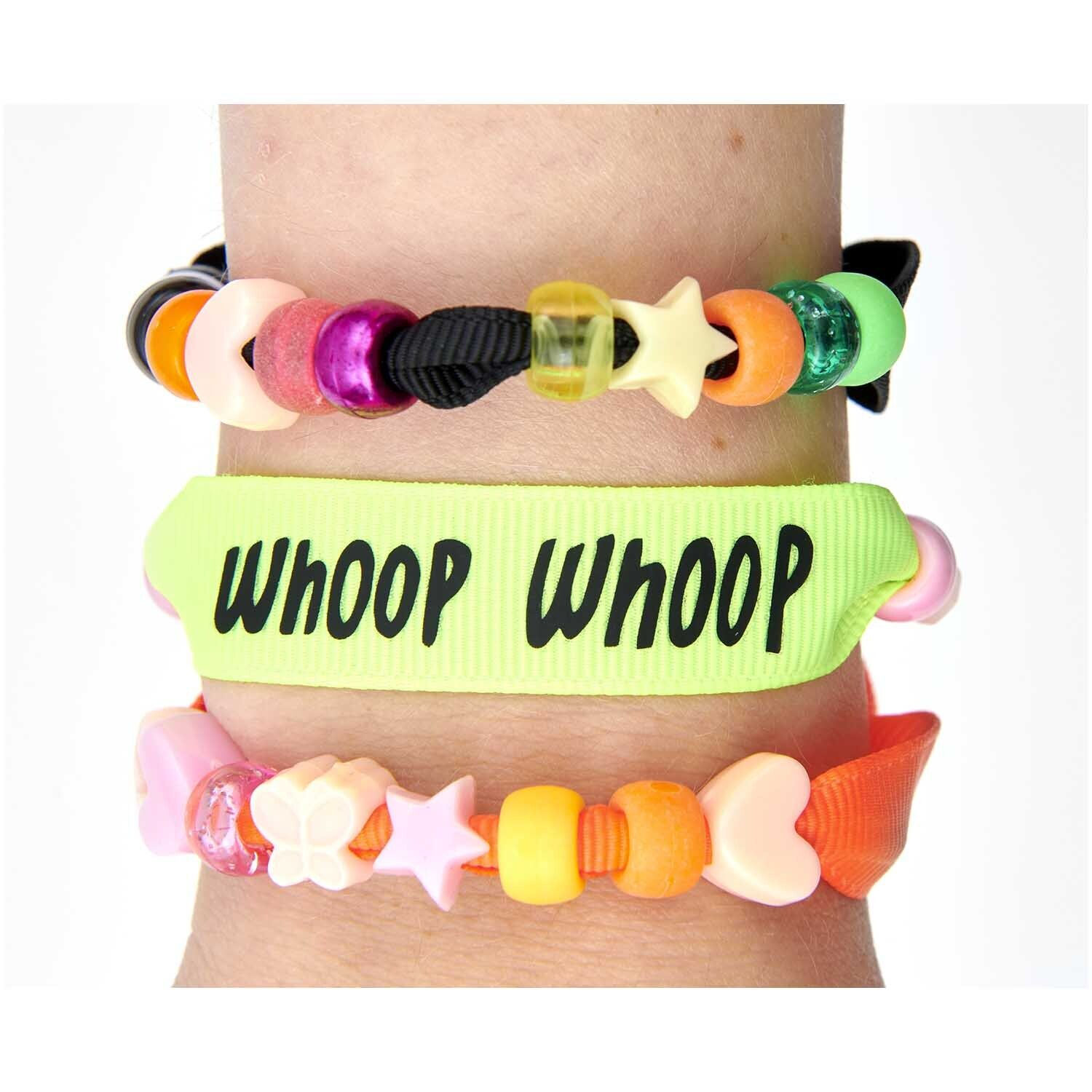 Ripsband Armb�nder, Itoshii Ponii, 100% Polyester, 16 x 330 mm, 10 Stk, Neon Farben Bild 4