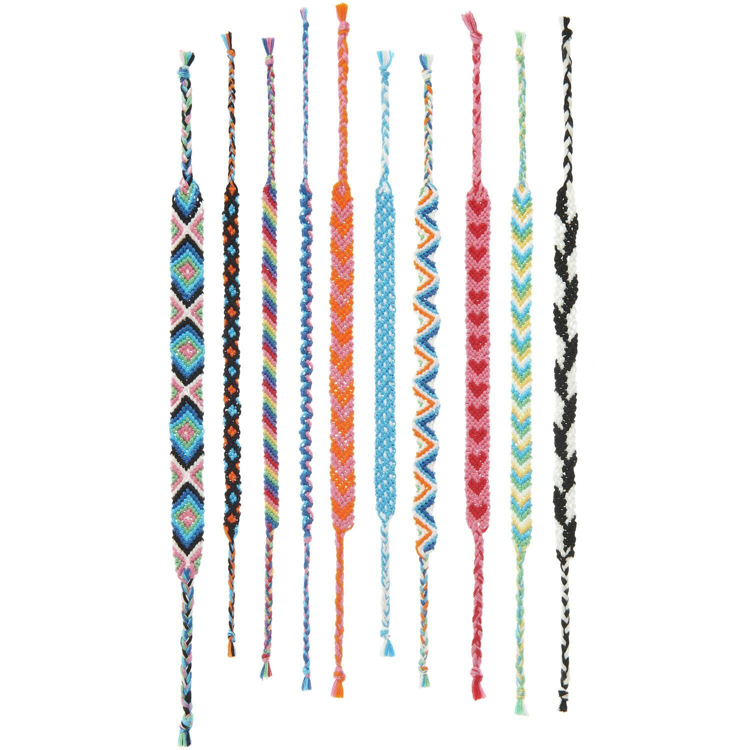 DIY Freundschaftsarmb�nder Set, 10 Farben je 8m, Classic Colours Bild 4