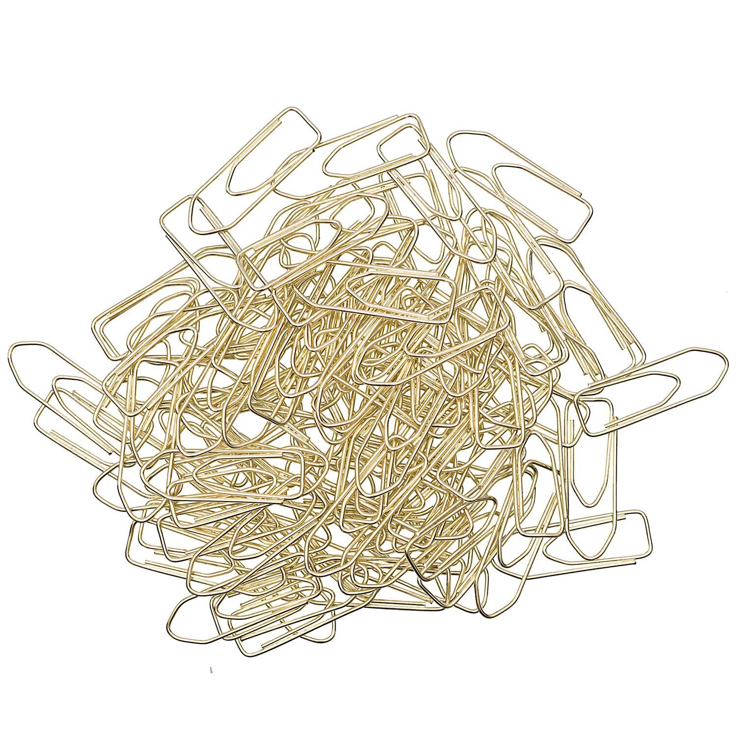 NEU B�roklammern klein, gold, 150 St�ck