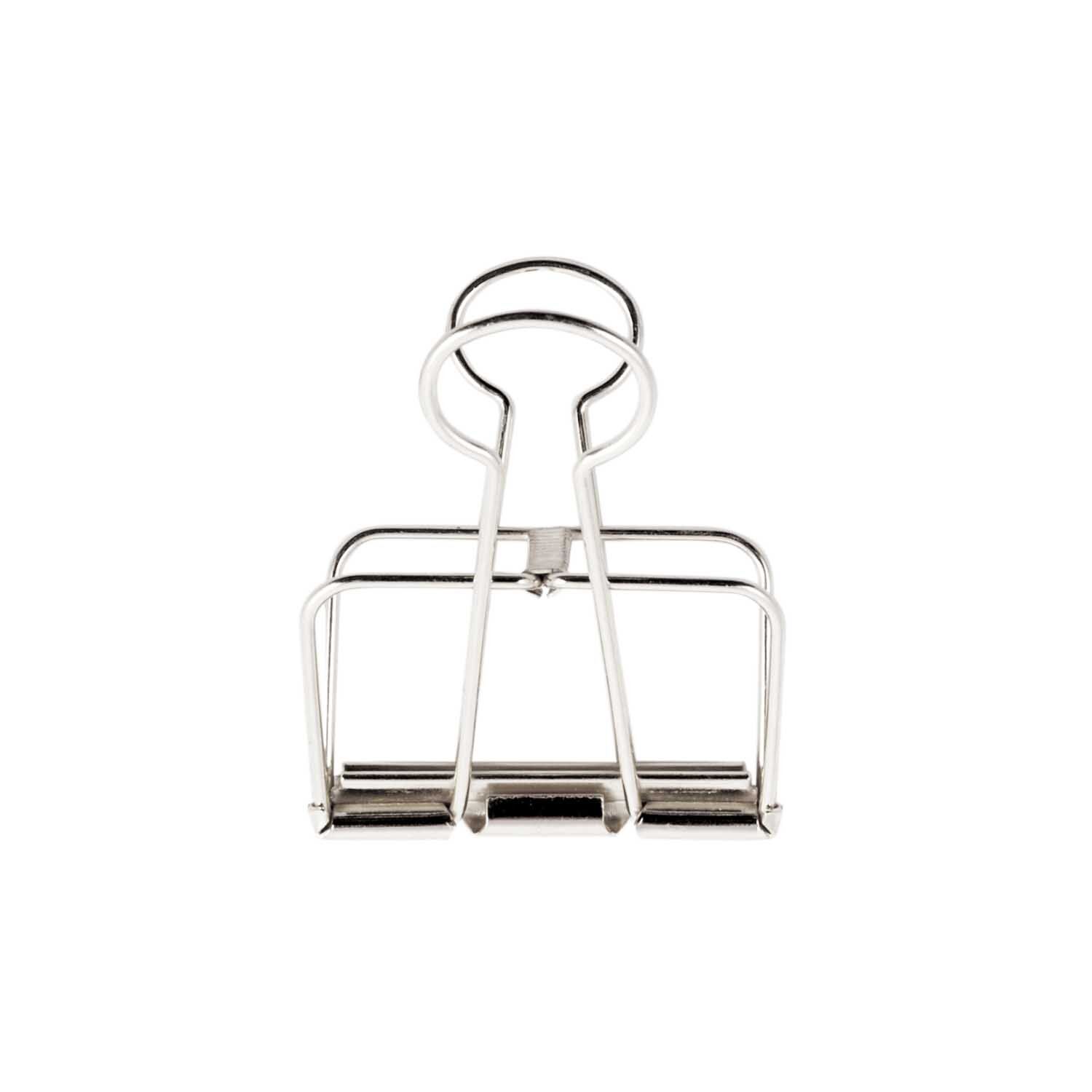 NEU Wire Clips, silber, 19 mm, 6 St�ck